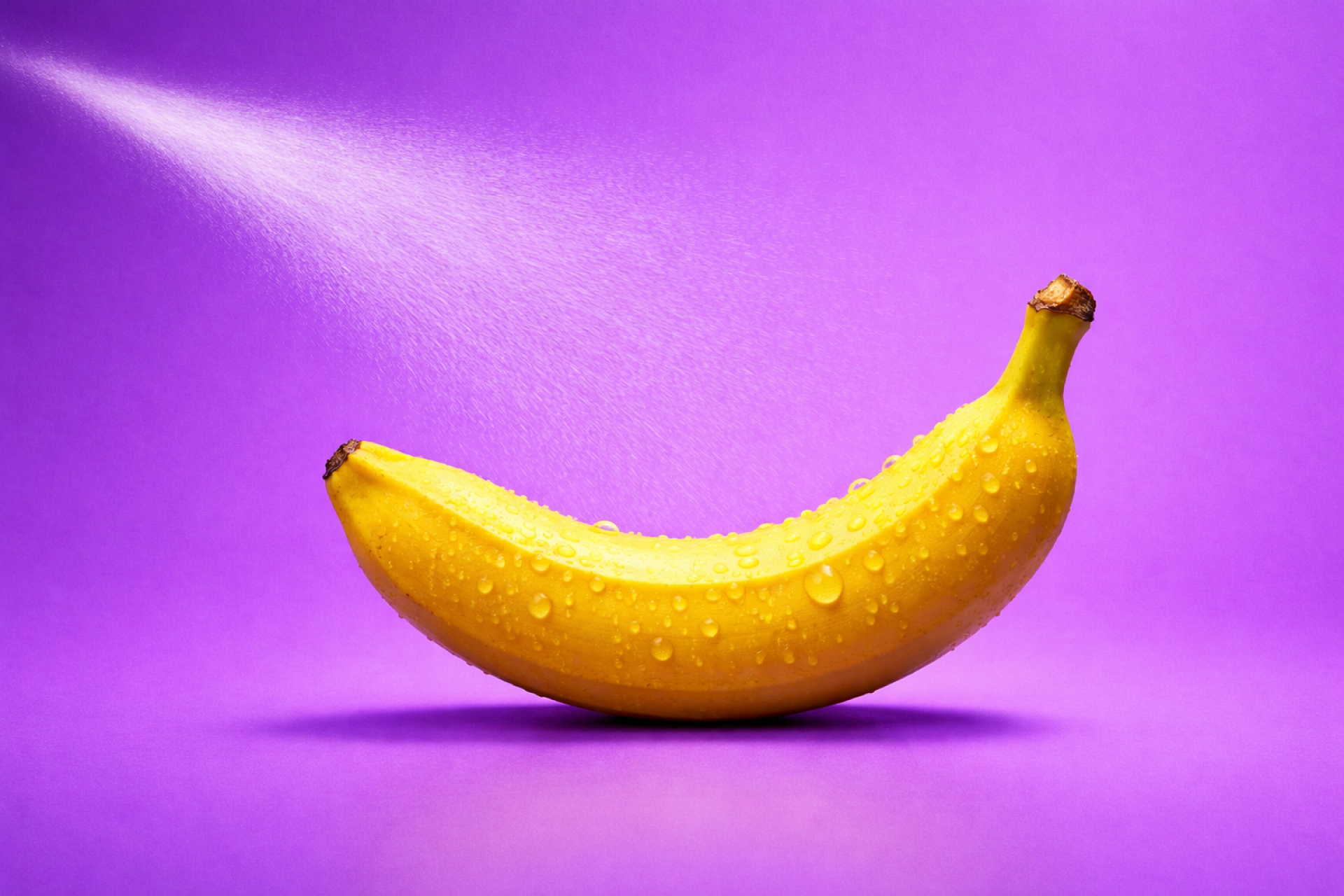 Toycleaner op banaan