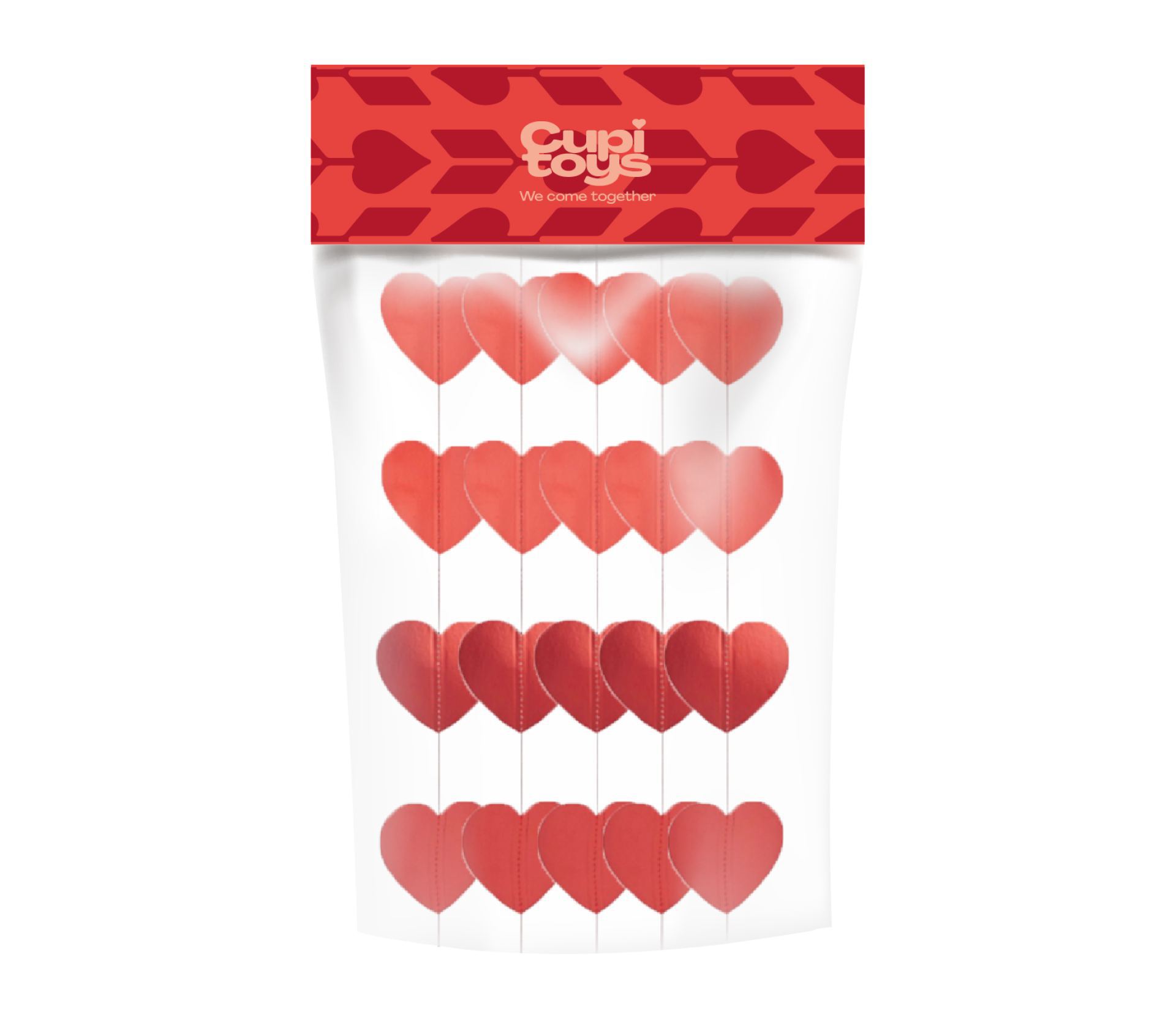 Valentijn hangdecoratie hartjes swirls online