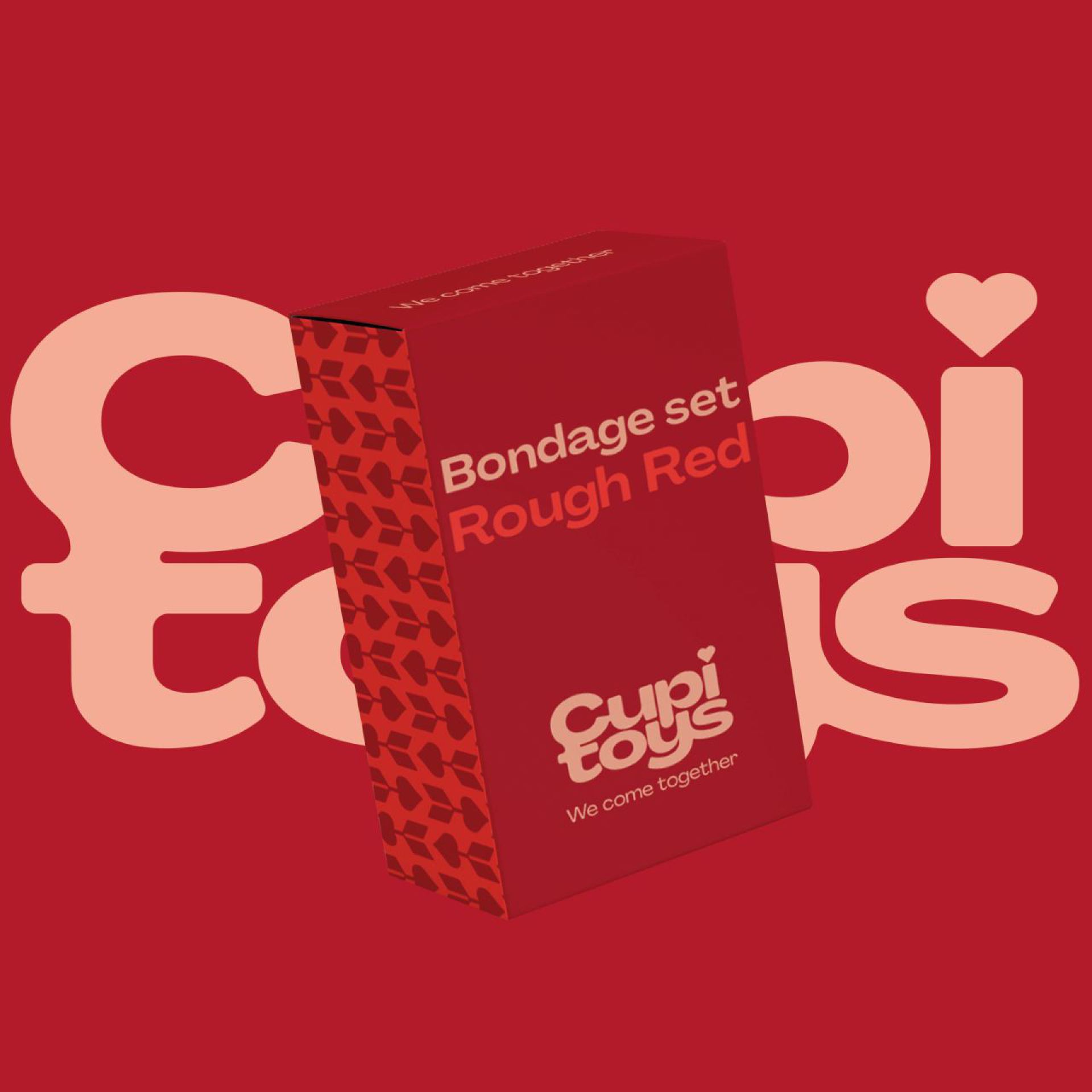 Bondage set Rough Red 9-delig goedkoop