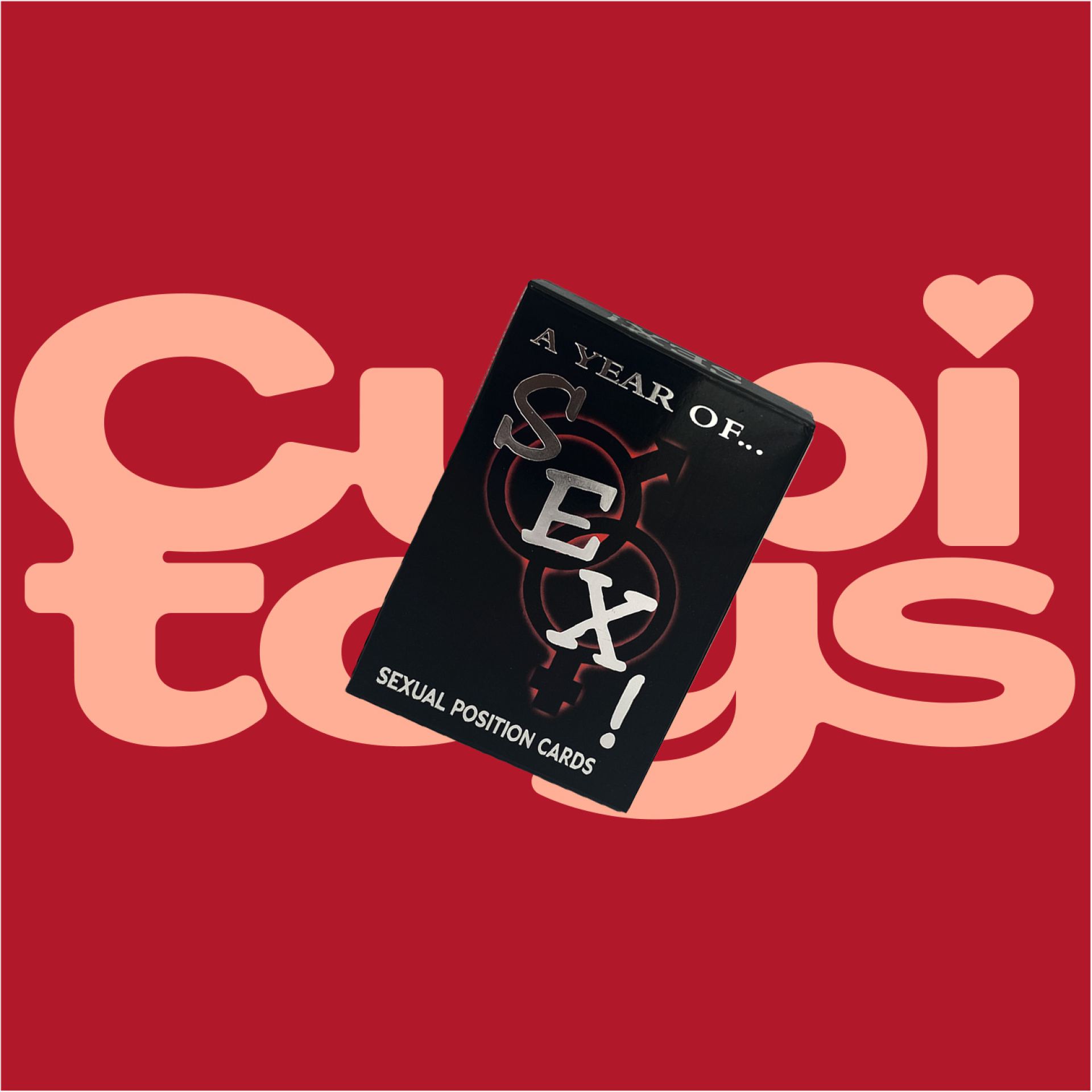 A year of sexual position cards - kaartspel