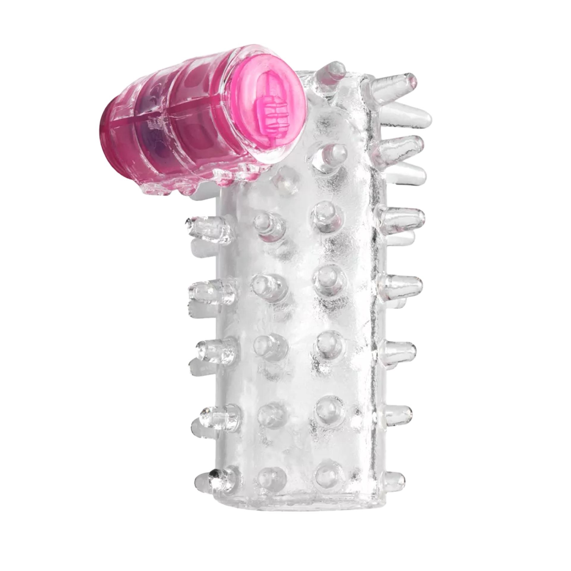 Penis sleeve bullet vibrator transparant