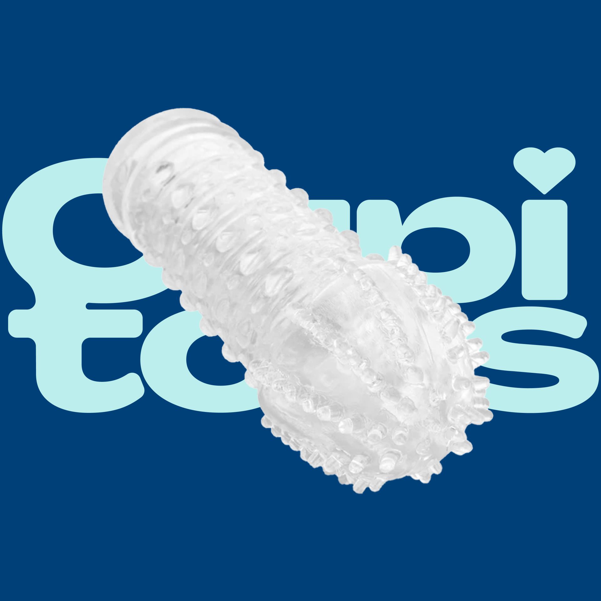 Penis sleeve 14,5cm transparant goedkoop