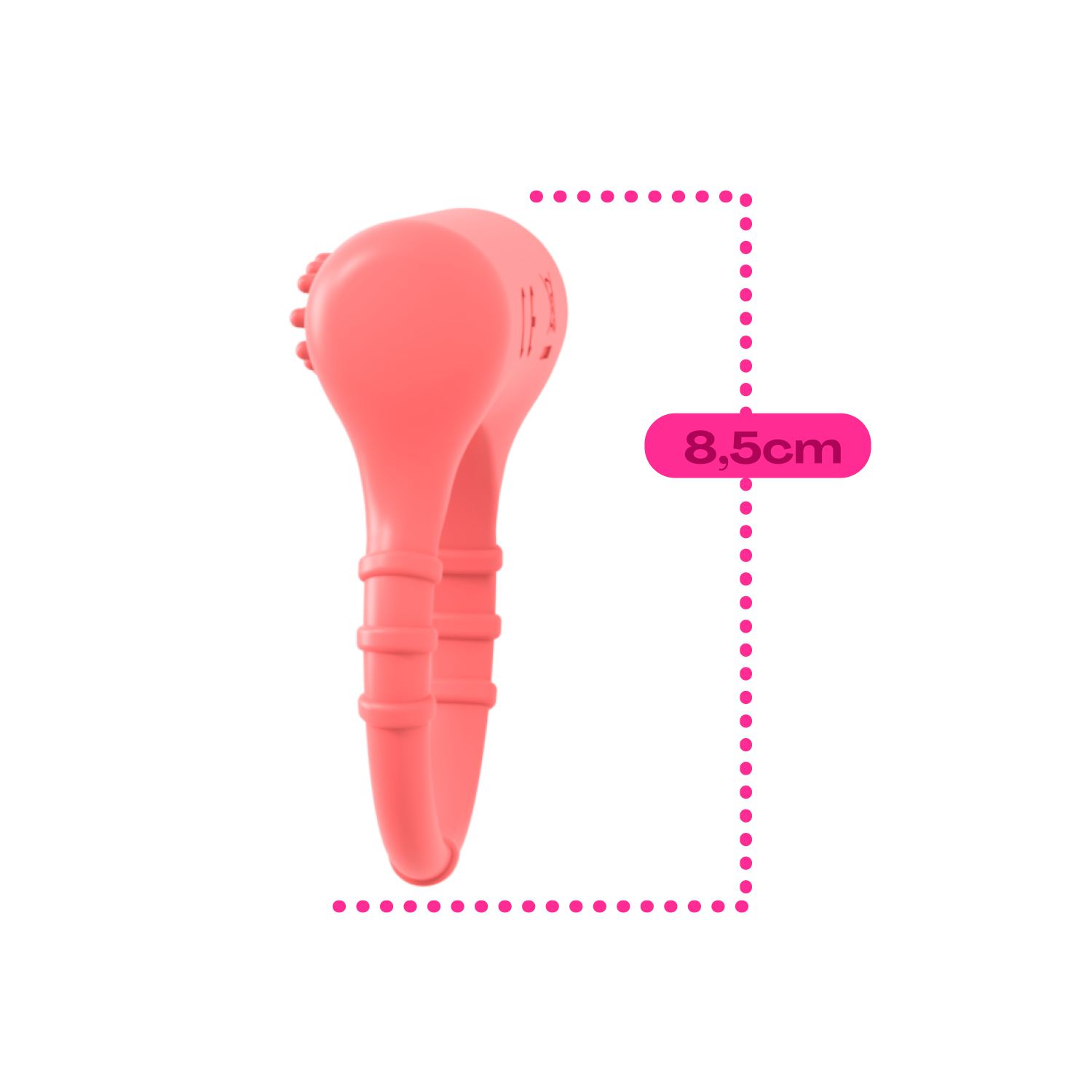 Vibrerende cockring clitoris lichtroze kopen