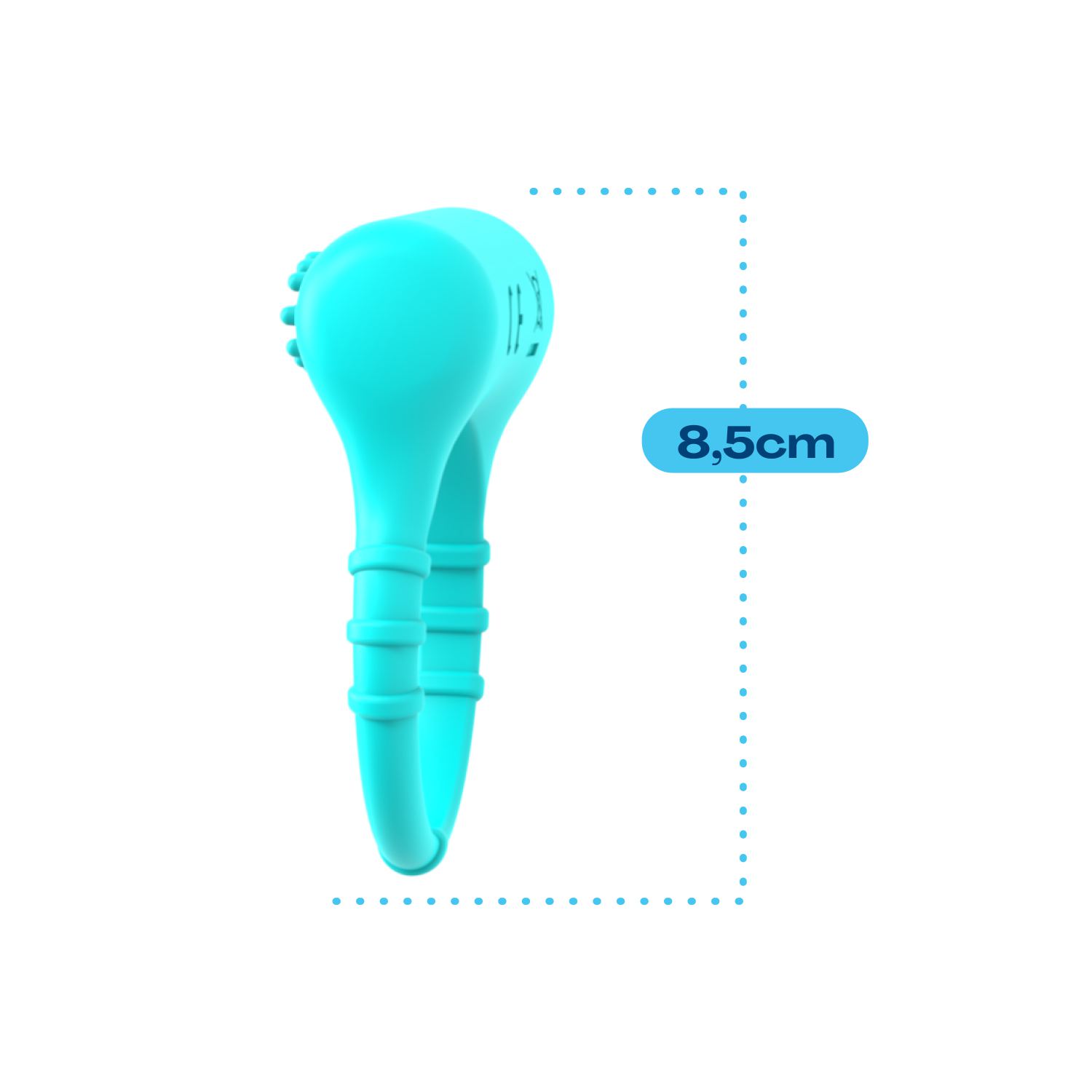 Vibrerende cockring clitoris turquoise kopen
