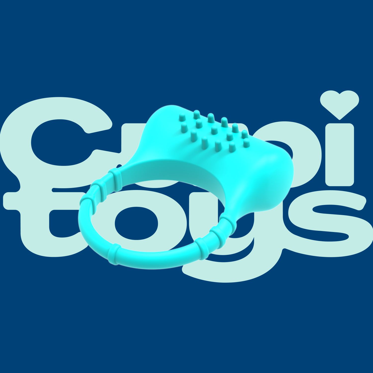 Vibrerende cockring clitoris online turquoise