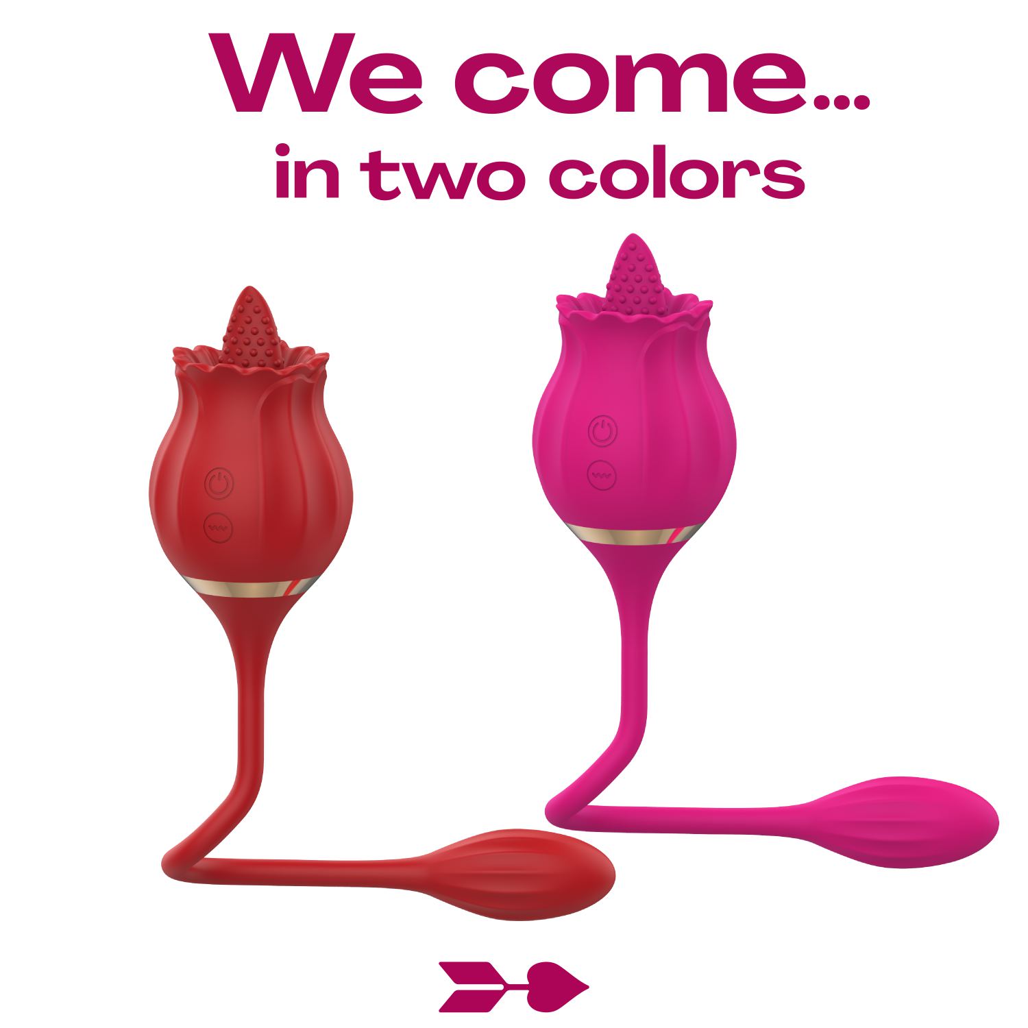 Tong vibrator met vibrerend ei roze online