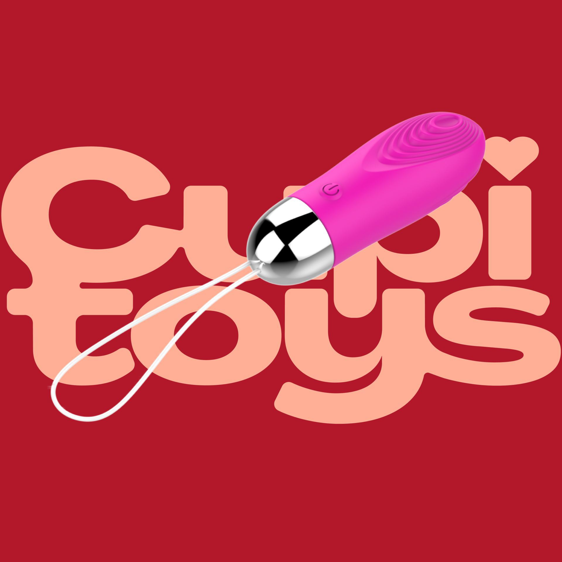 roze vibrerend ei g-spot op afstand 9,8cm