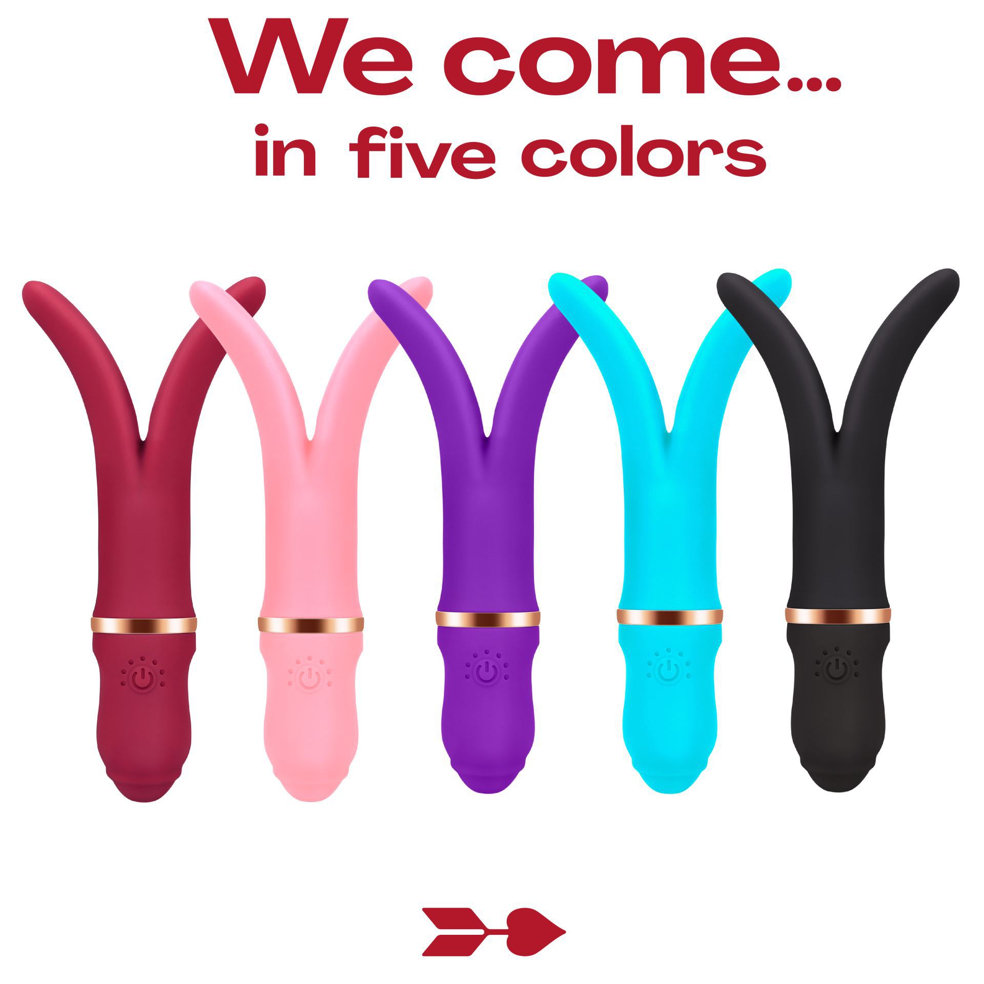 Vork vibrator Rood bestellen