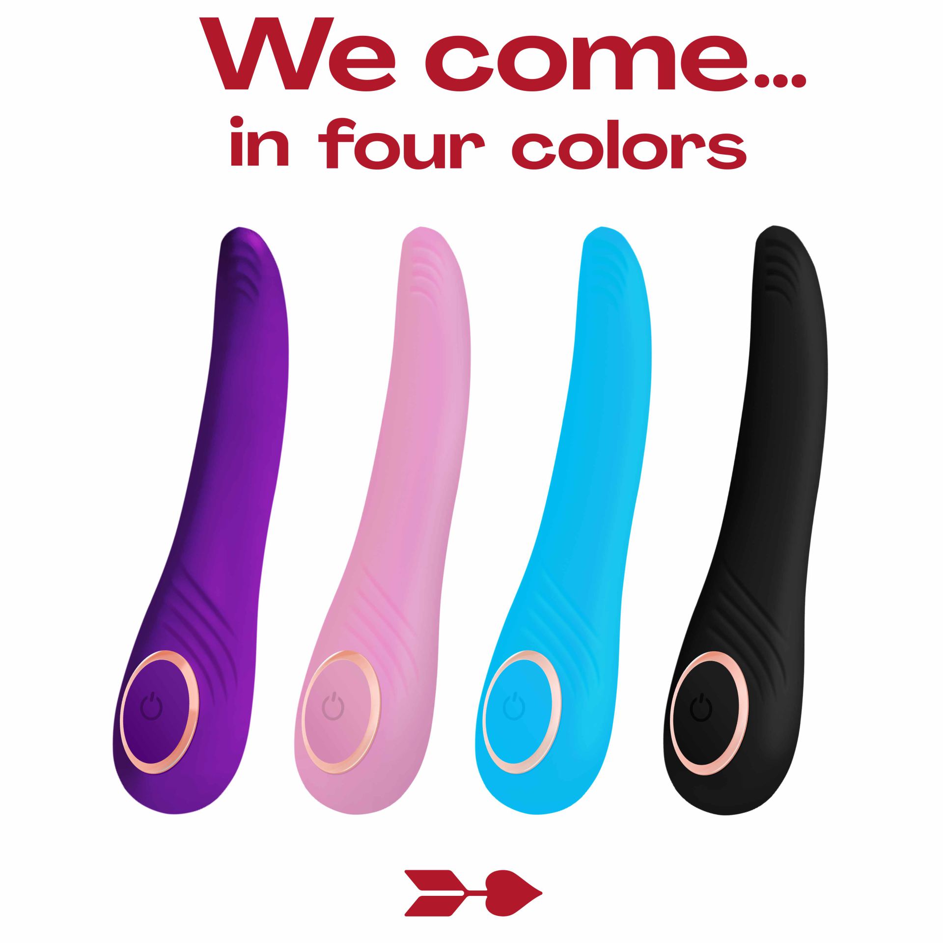 Vibrator met tong - 18,9cm - Zwart bestel