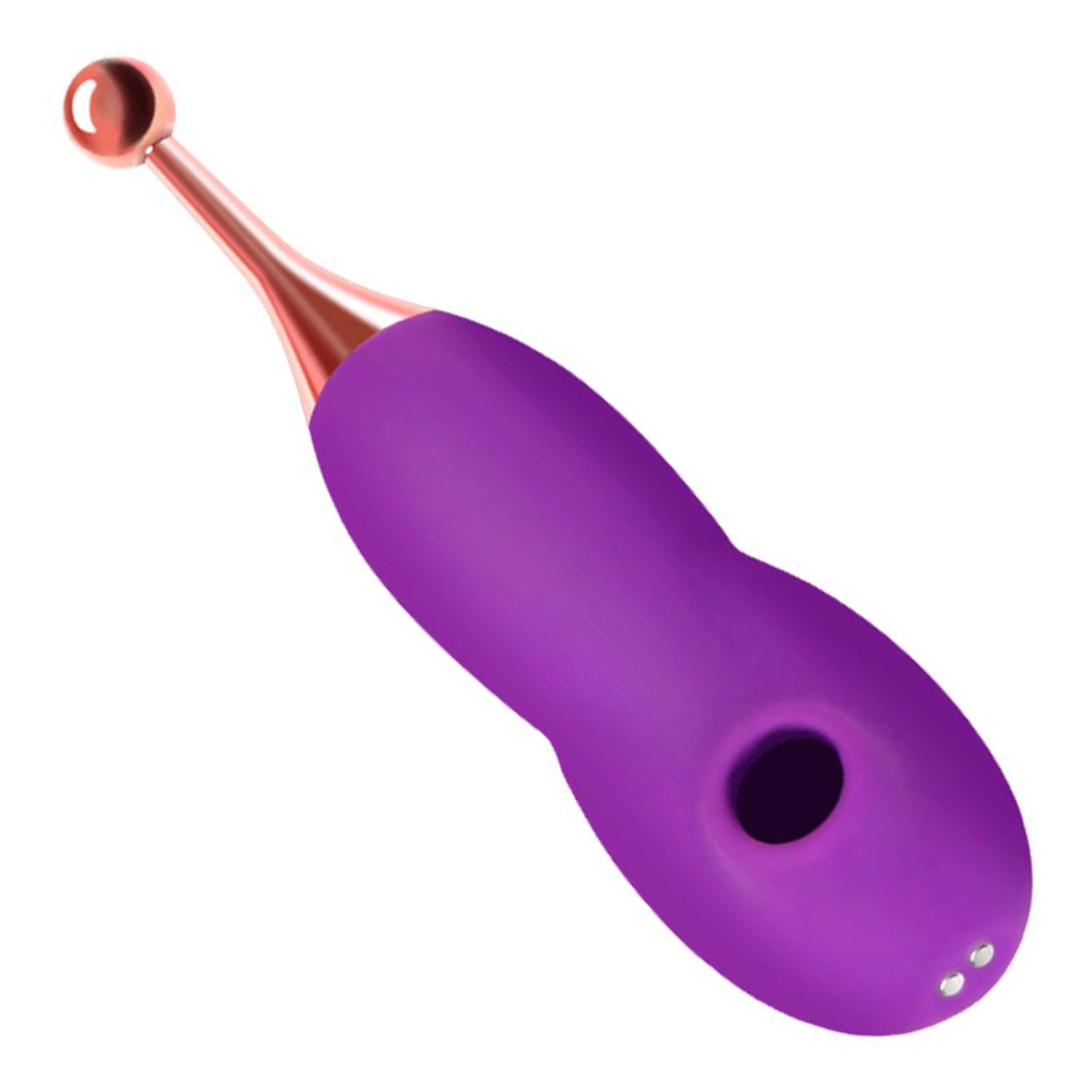 Luchtdruk G-Spot vibrator 18,5cm paars