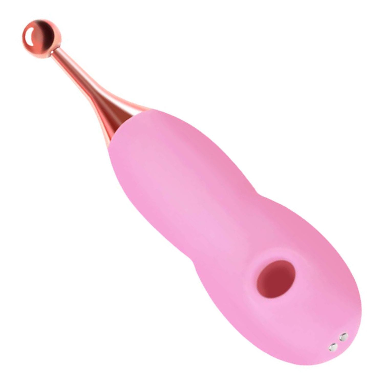 Luchtdruk vibrator 18,5cm roze