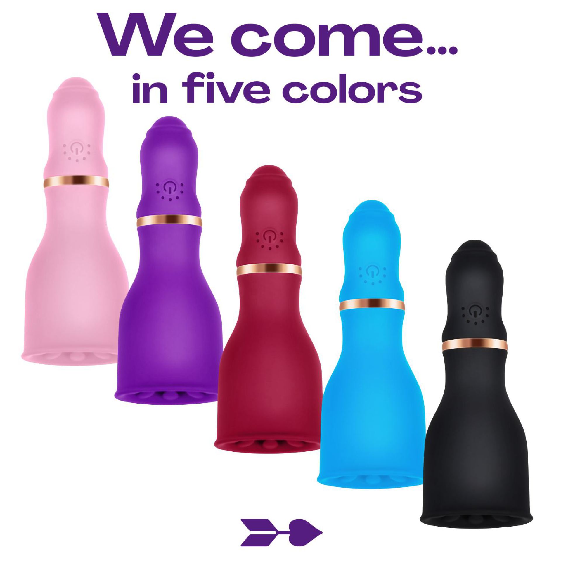 Vibrerende penis vibrator paars bestellen