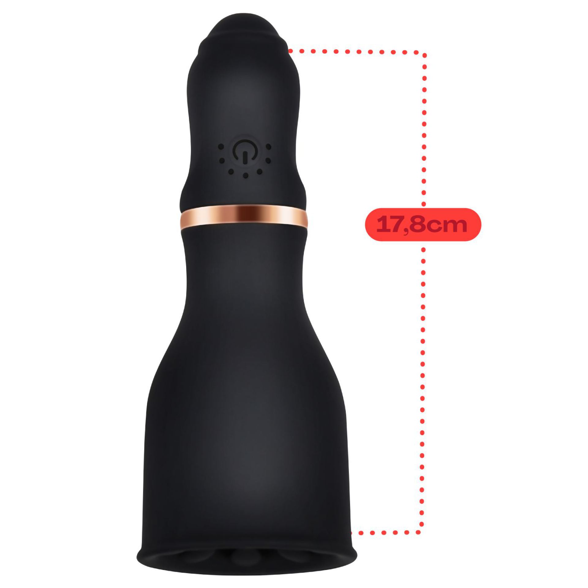 Vibrerende penis vibrator zwarte