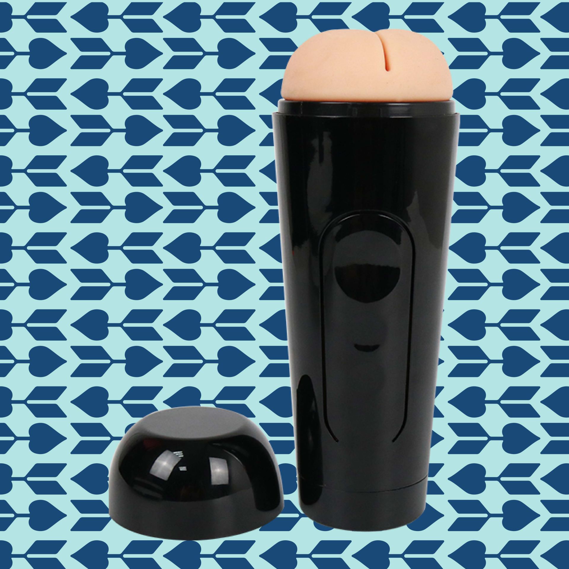 Zwarte Pocket Pussy Sampro Handmatig