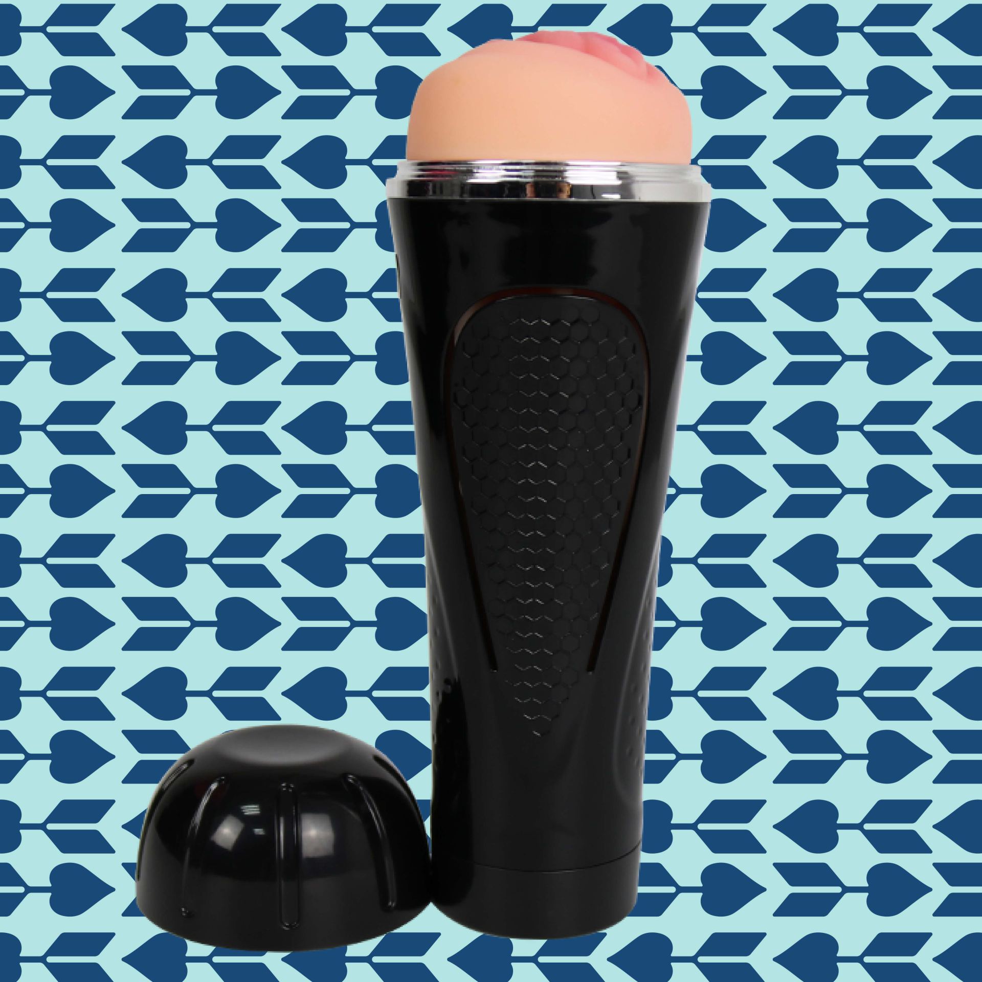 Handmatig Pocket Pussy Honingraat Zwart