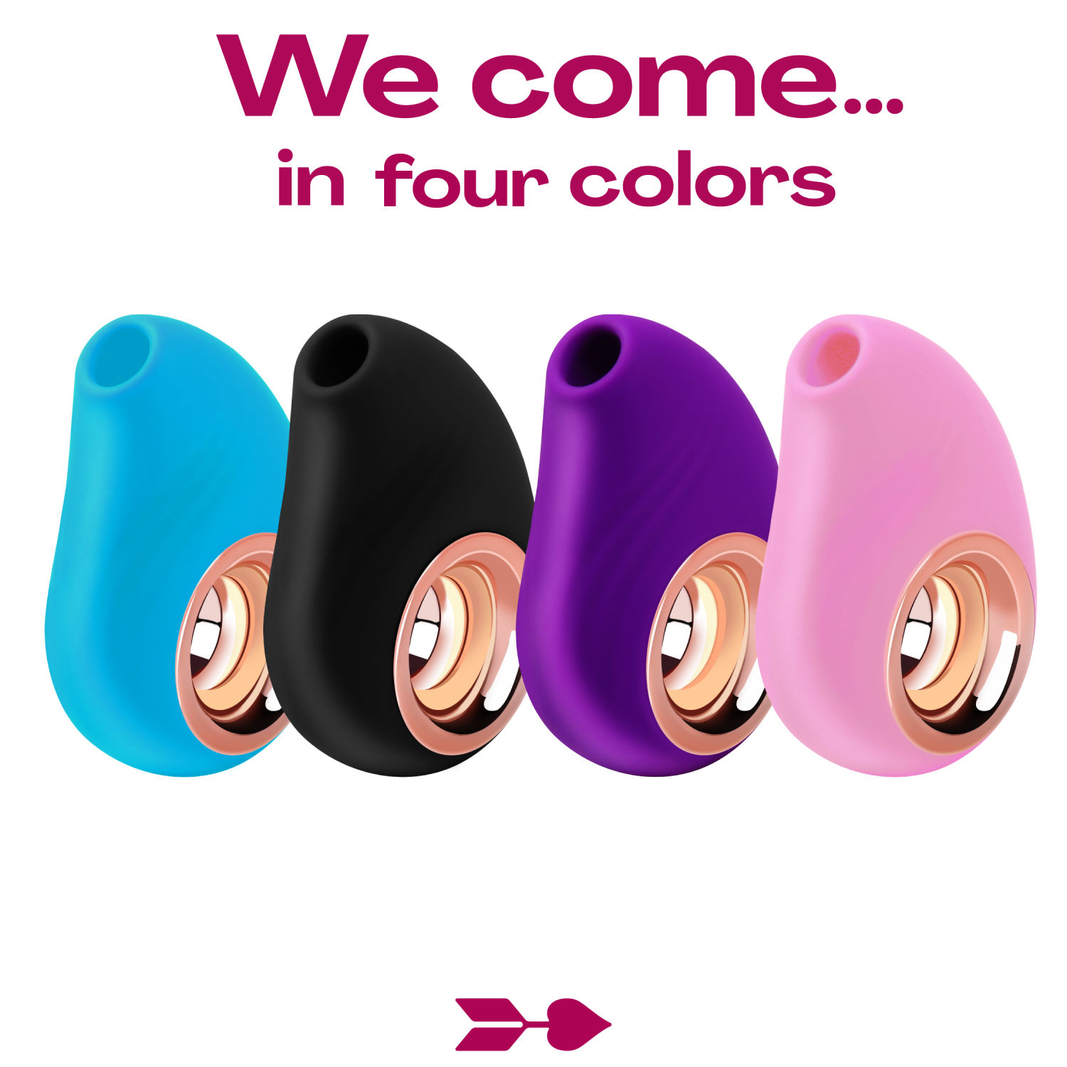 Luchtdruk vibrator vis 10,2cm roze bestelle