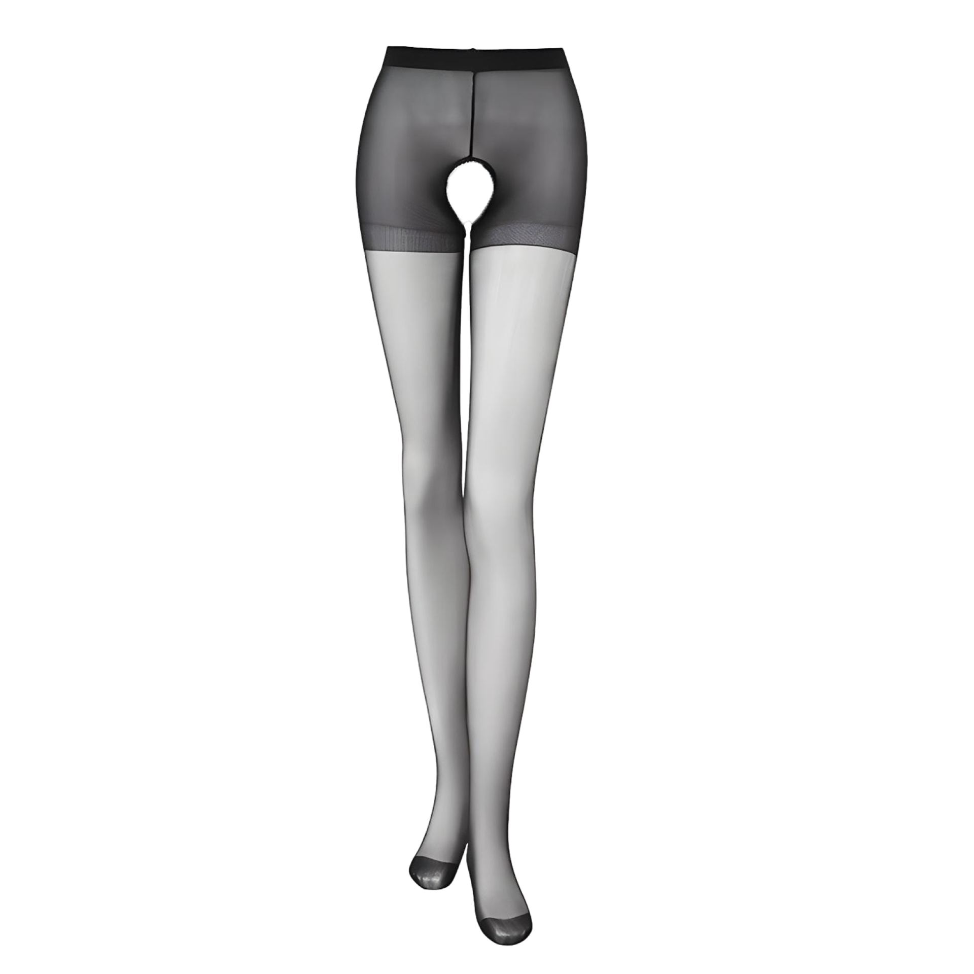 Panty met open kruis