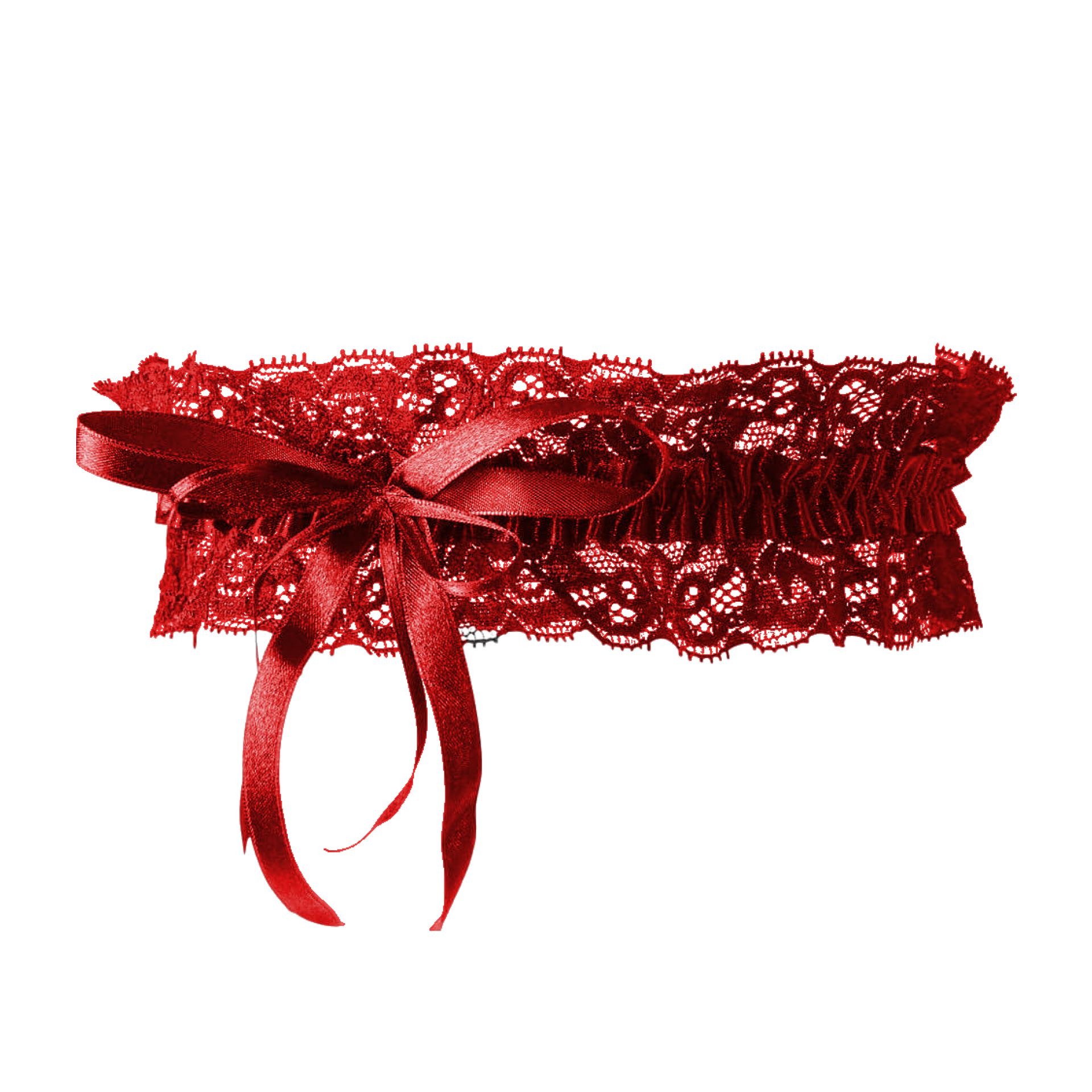Kousenband rood