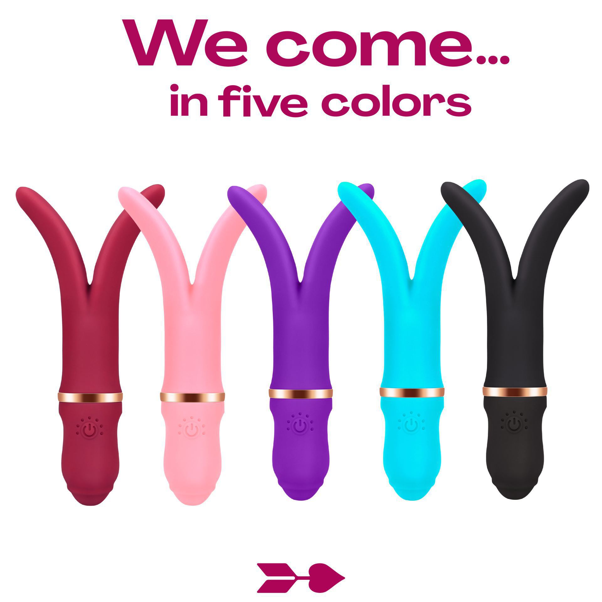 Vork vibrator roze goedkoop