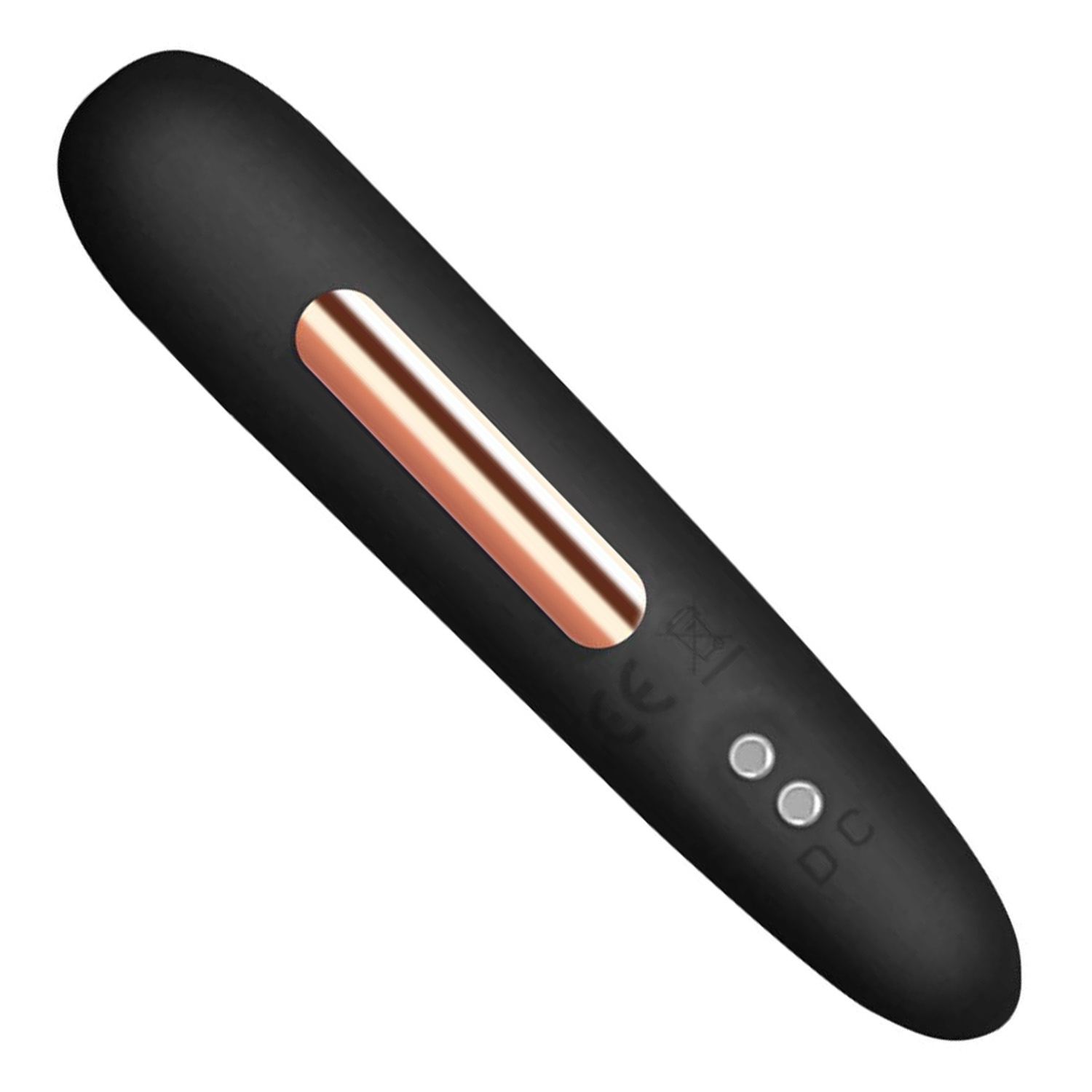 Bullet vibrator 10cm zwart