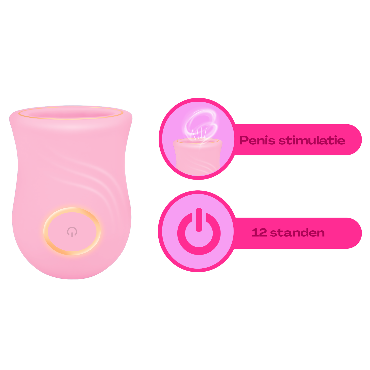 Goedkope masturbatie cup roze