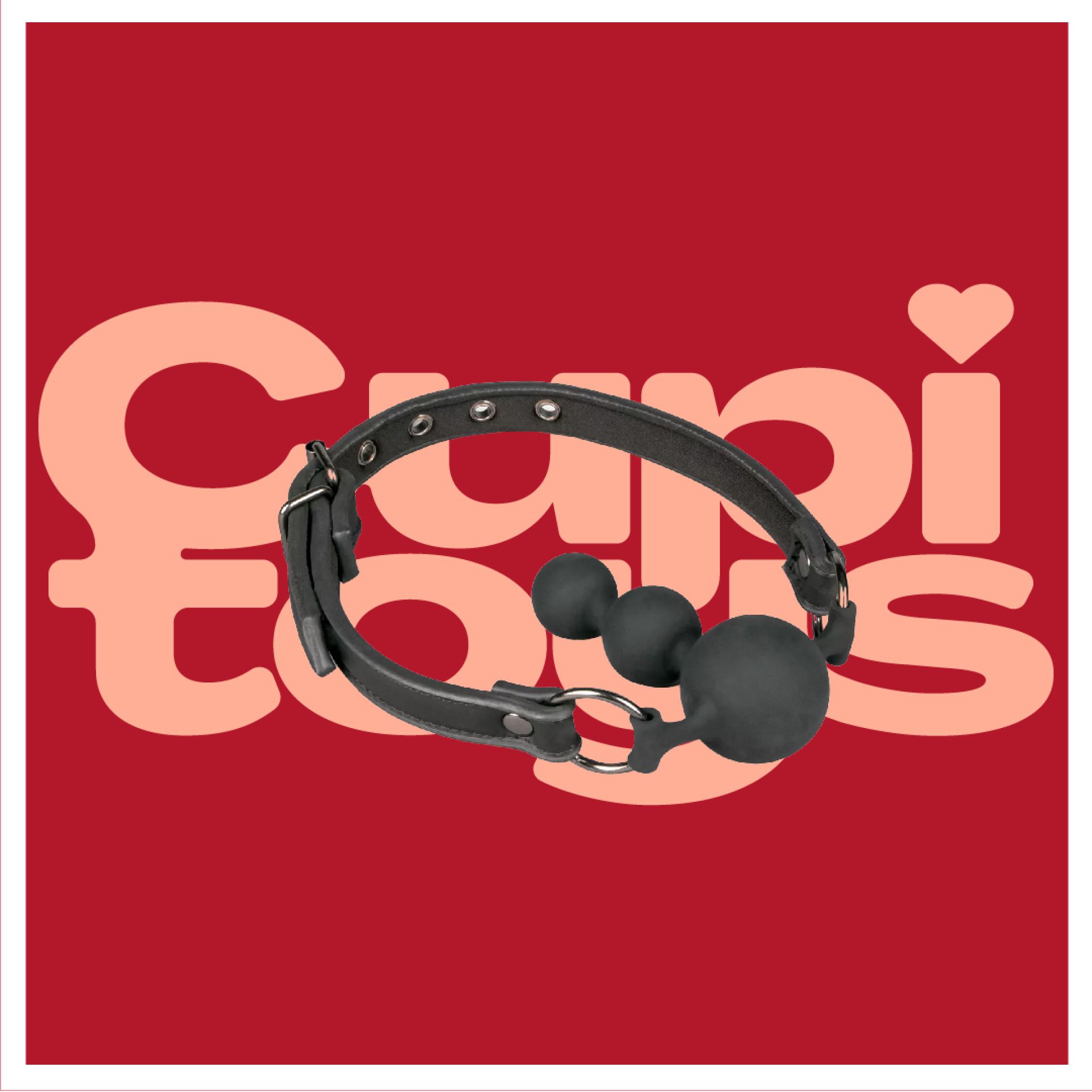 Ball gag siliconen beads goedkoop