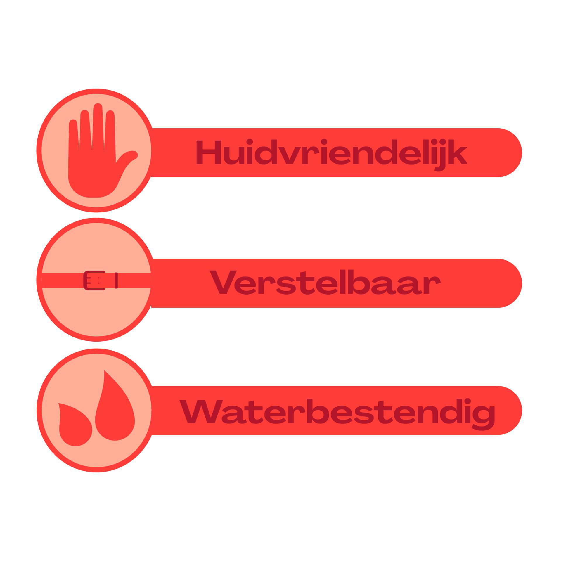 Choker siliconen zwart kopen