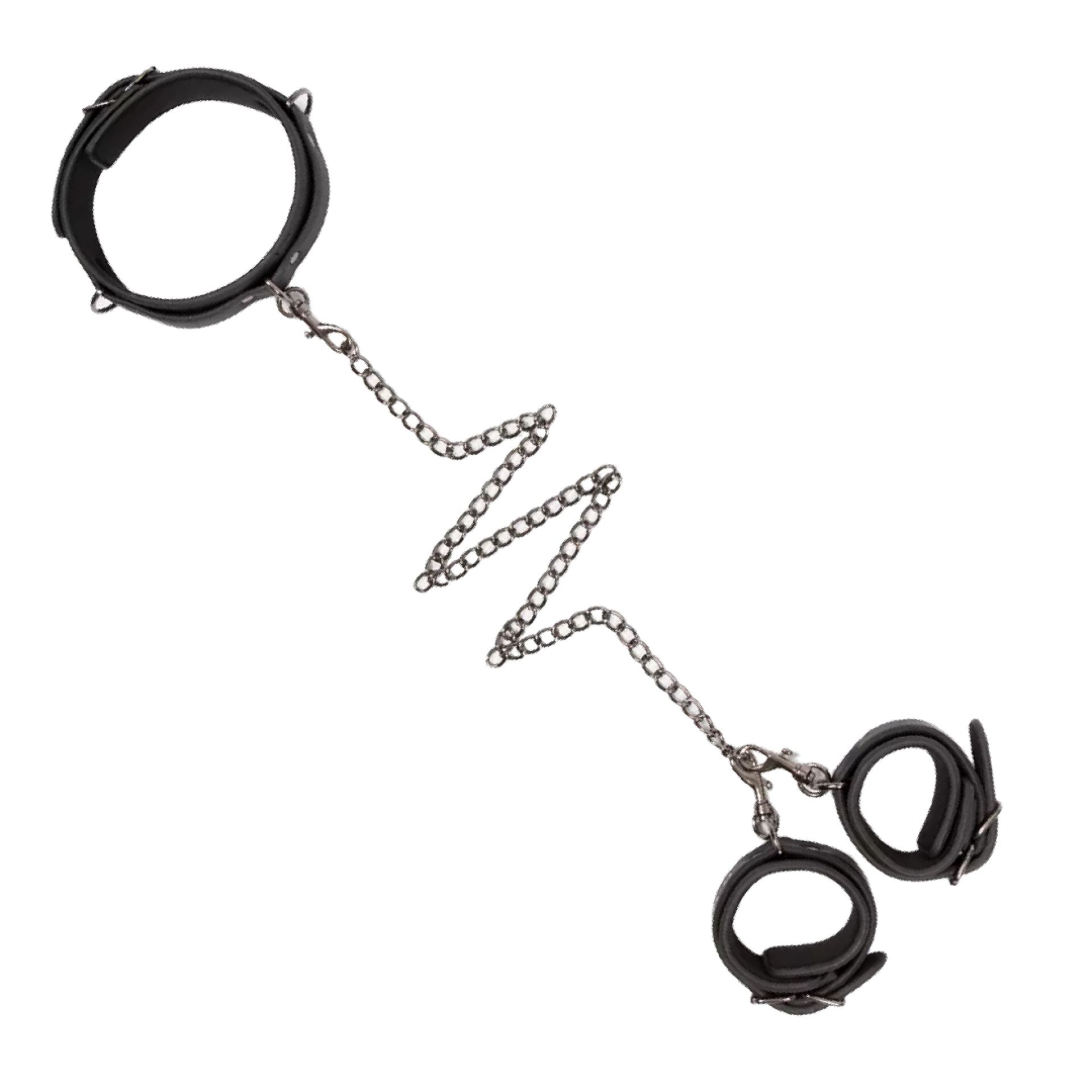 Handboeien met halsband kunstleer online