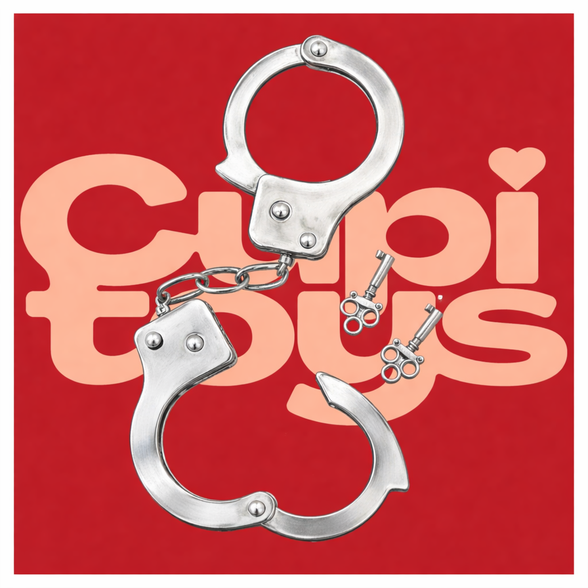 Handboeien metaal zilver van Cupitoys