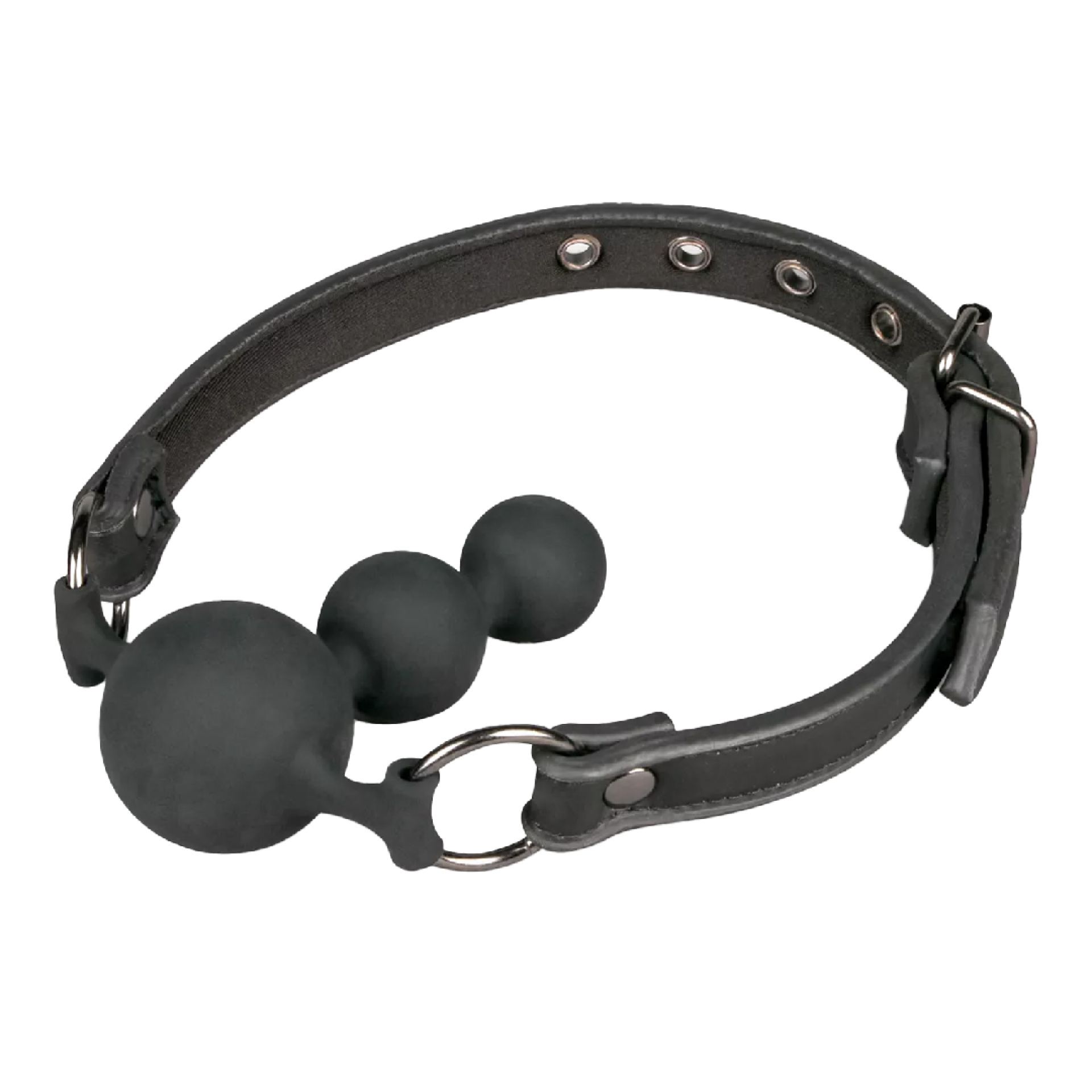 Ball gag siliconen beads
