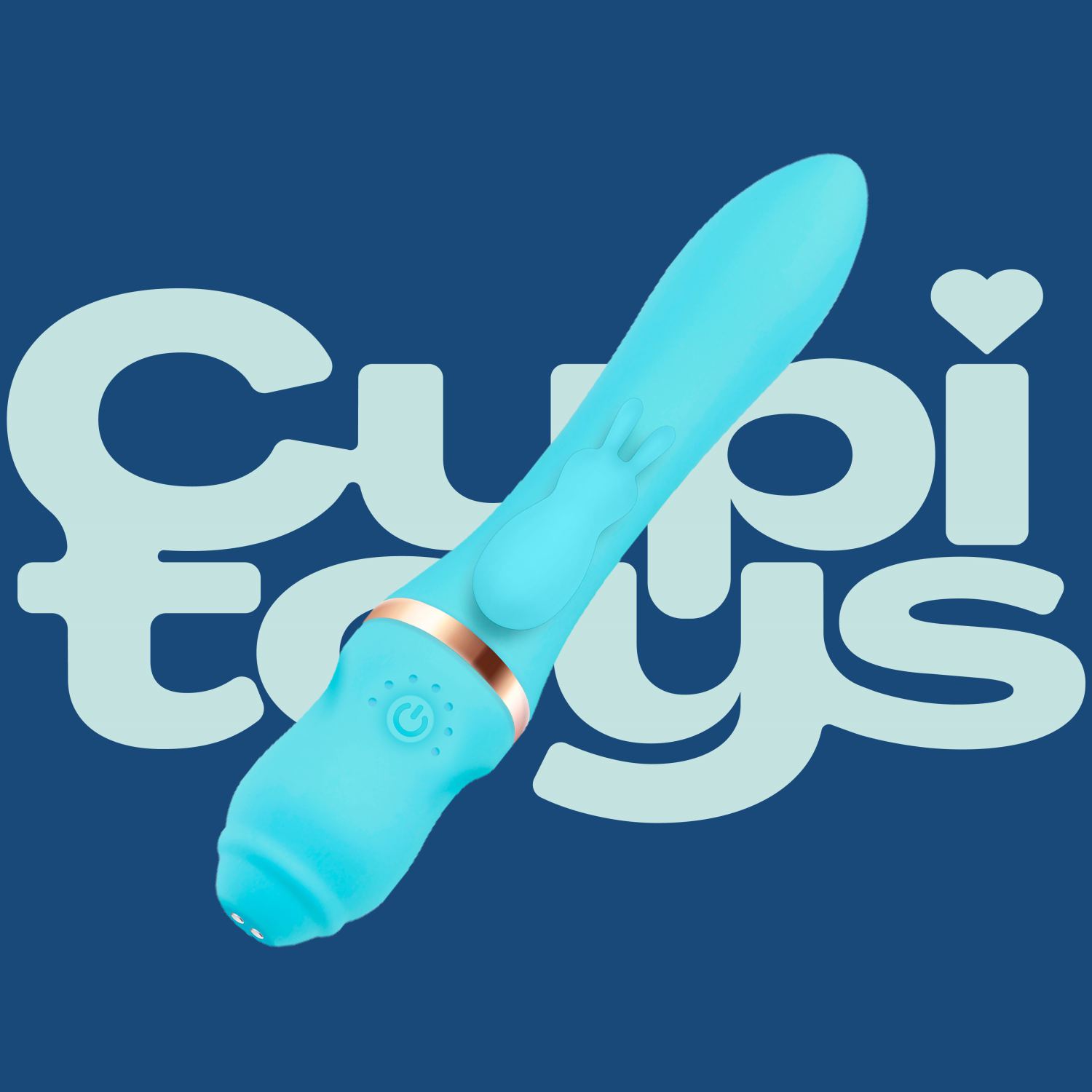 Tarzan vibrator rabbit blauw 22,5cm goedkoop