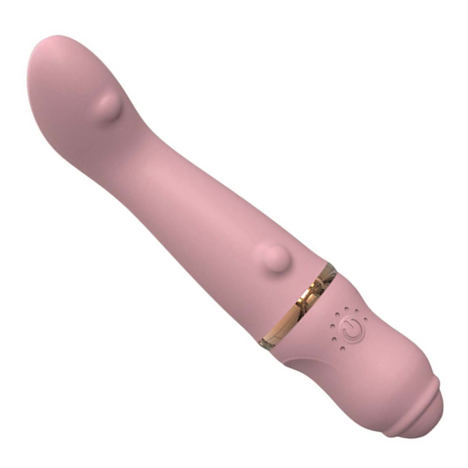 Vibrator vingervorm roze 19,8cm