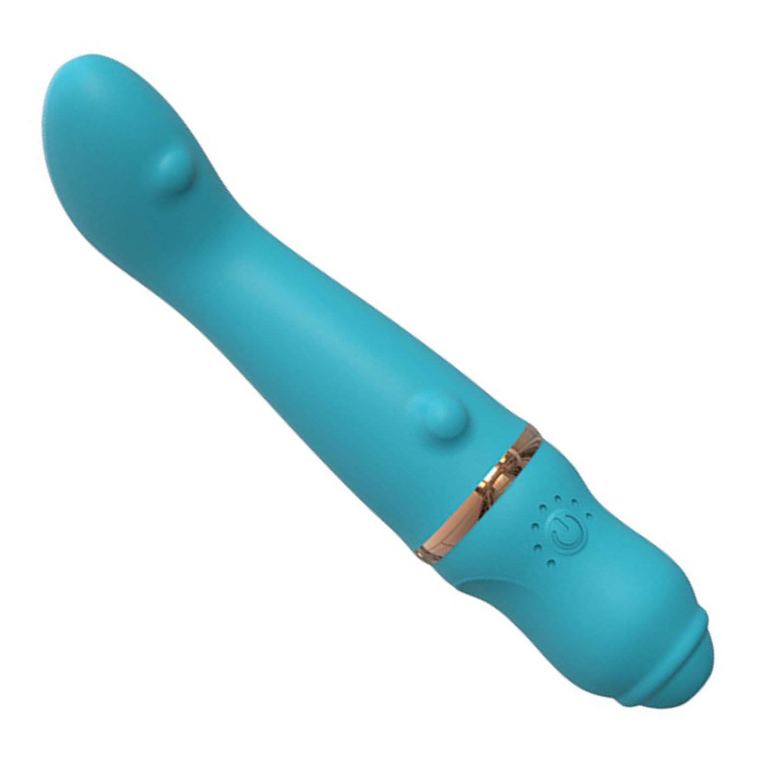 Vibrator vingervorm blauw 19,8cm