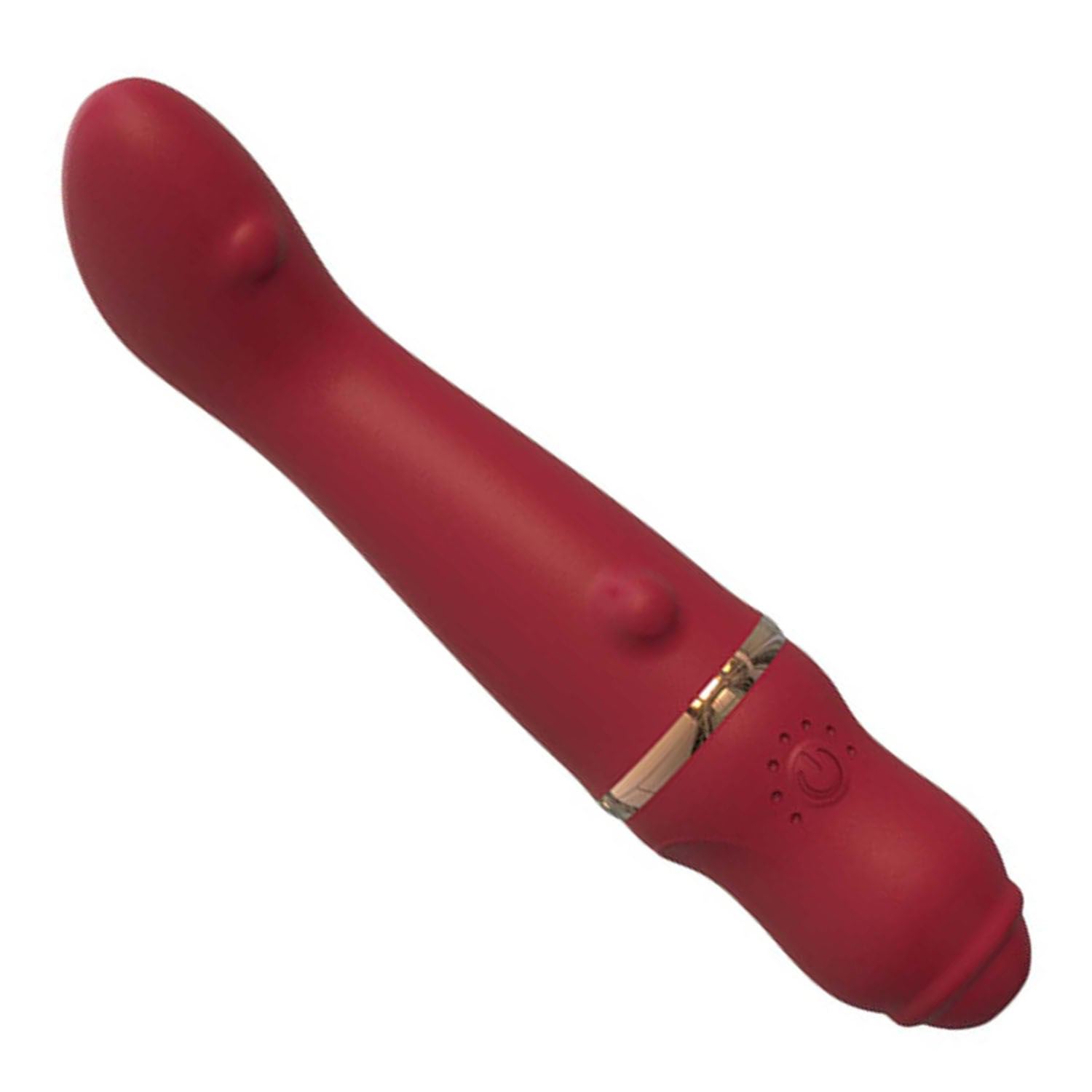Vibrator vingervorm rood 19,8cm