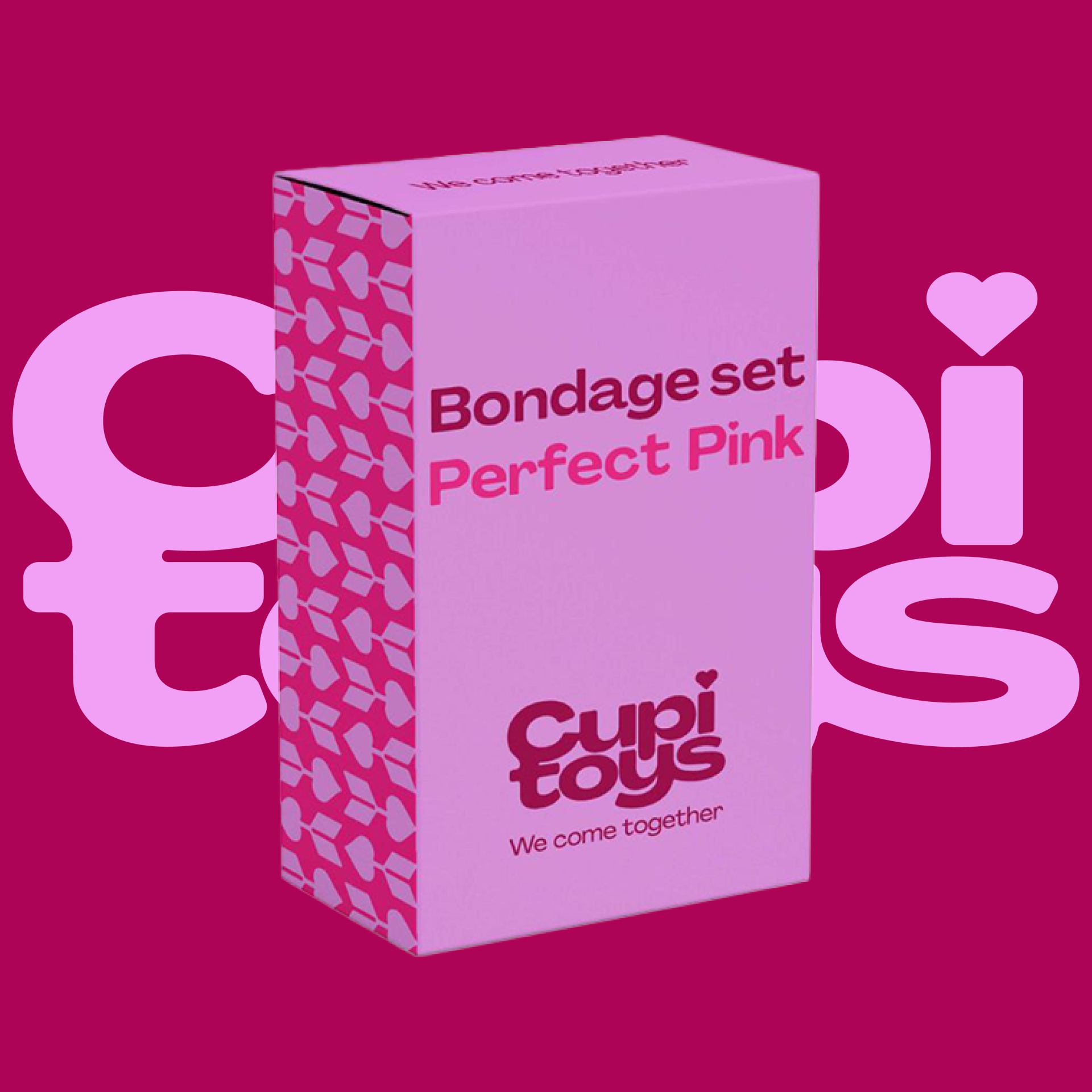 online Bondage set - Perfect pink - 9-deli