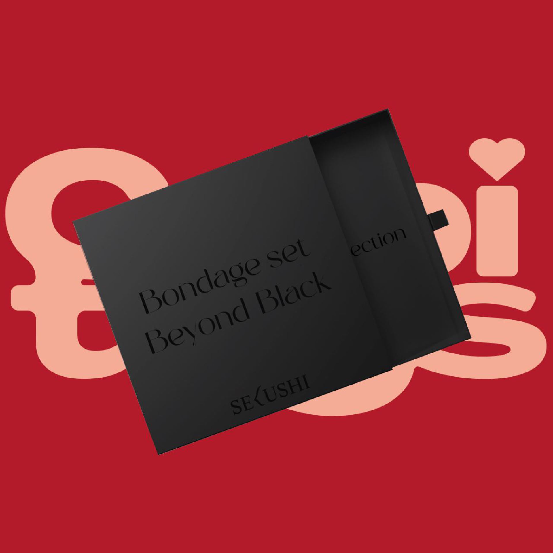 Goedkope Bondage set Beyond Black 9-delig