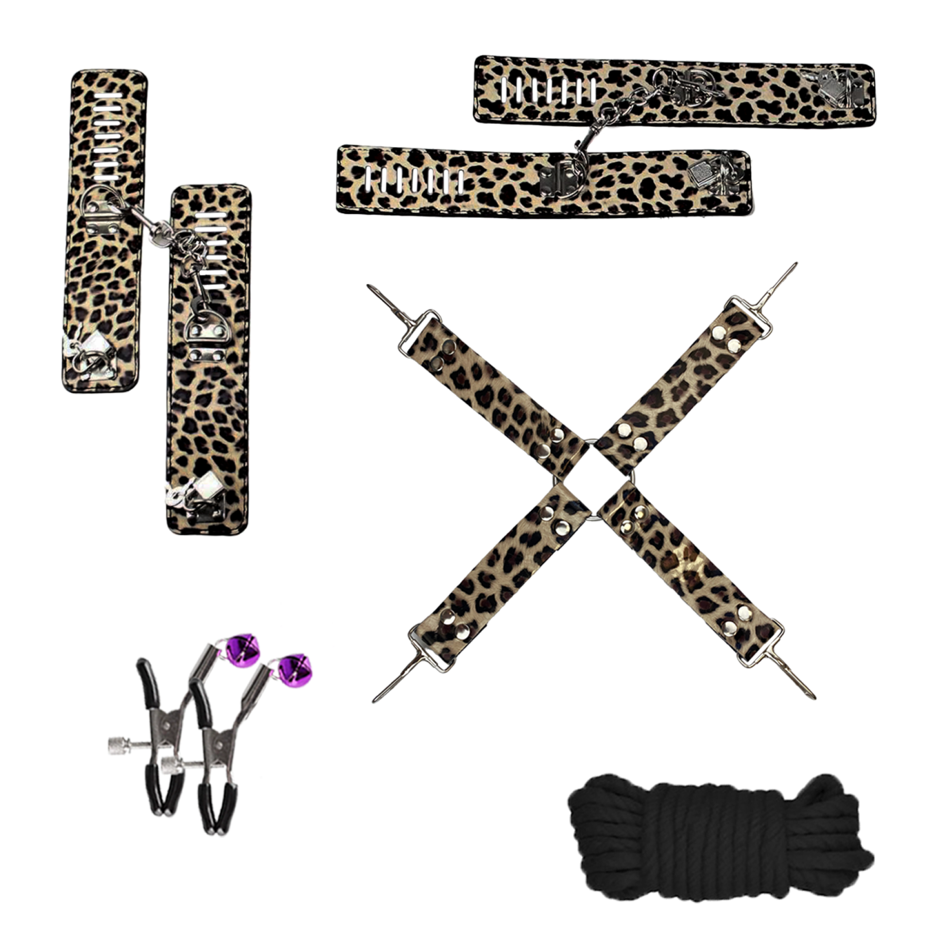 Online Bondage set  Wild Radiance 10-delig