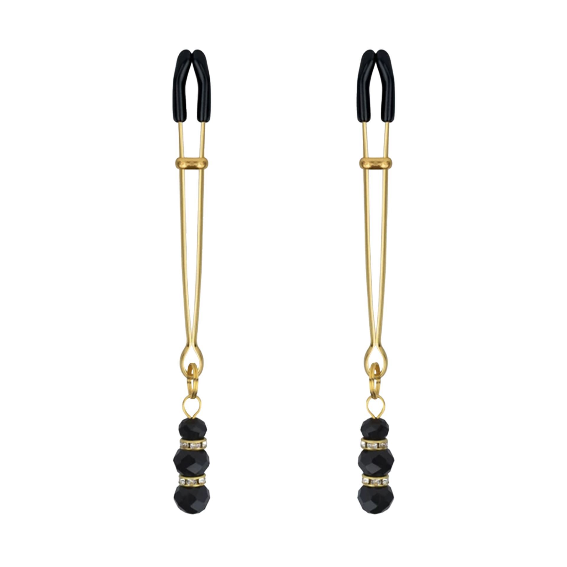 Tepelklemmen kralen zwart