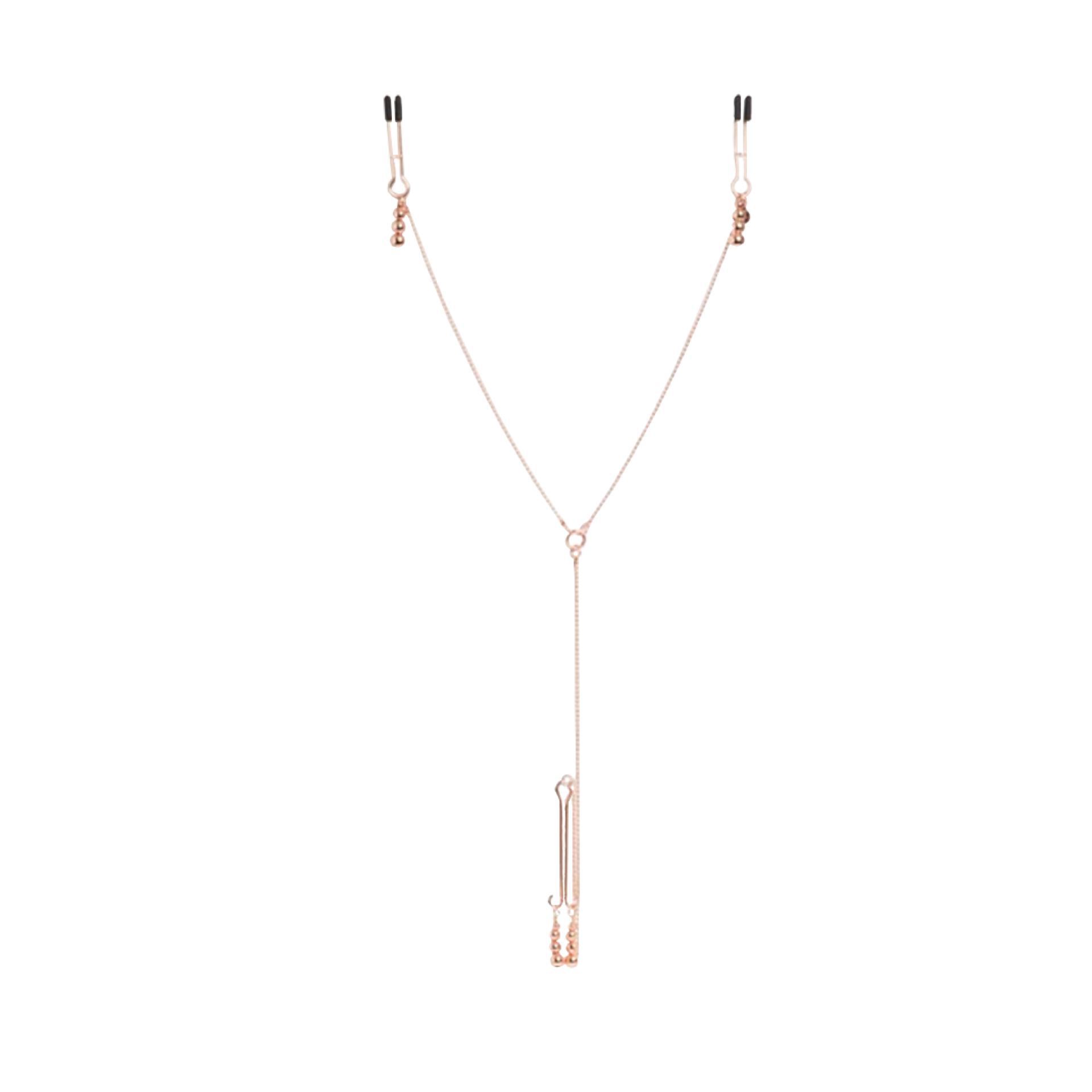 Tepelklemmen clitoris klem goud