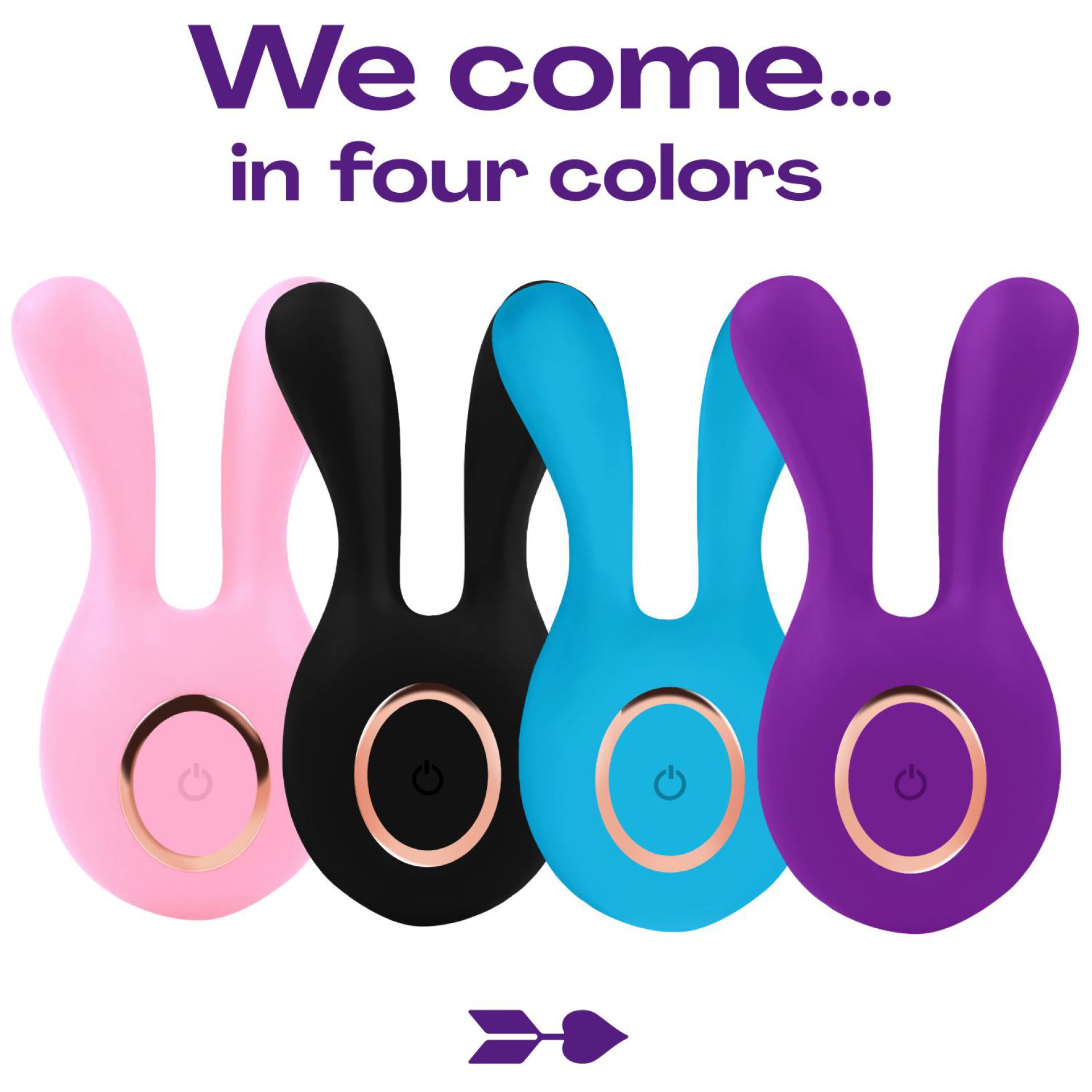 Mini rabbit vibrator paars bestellen