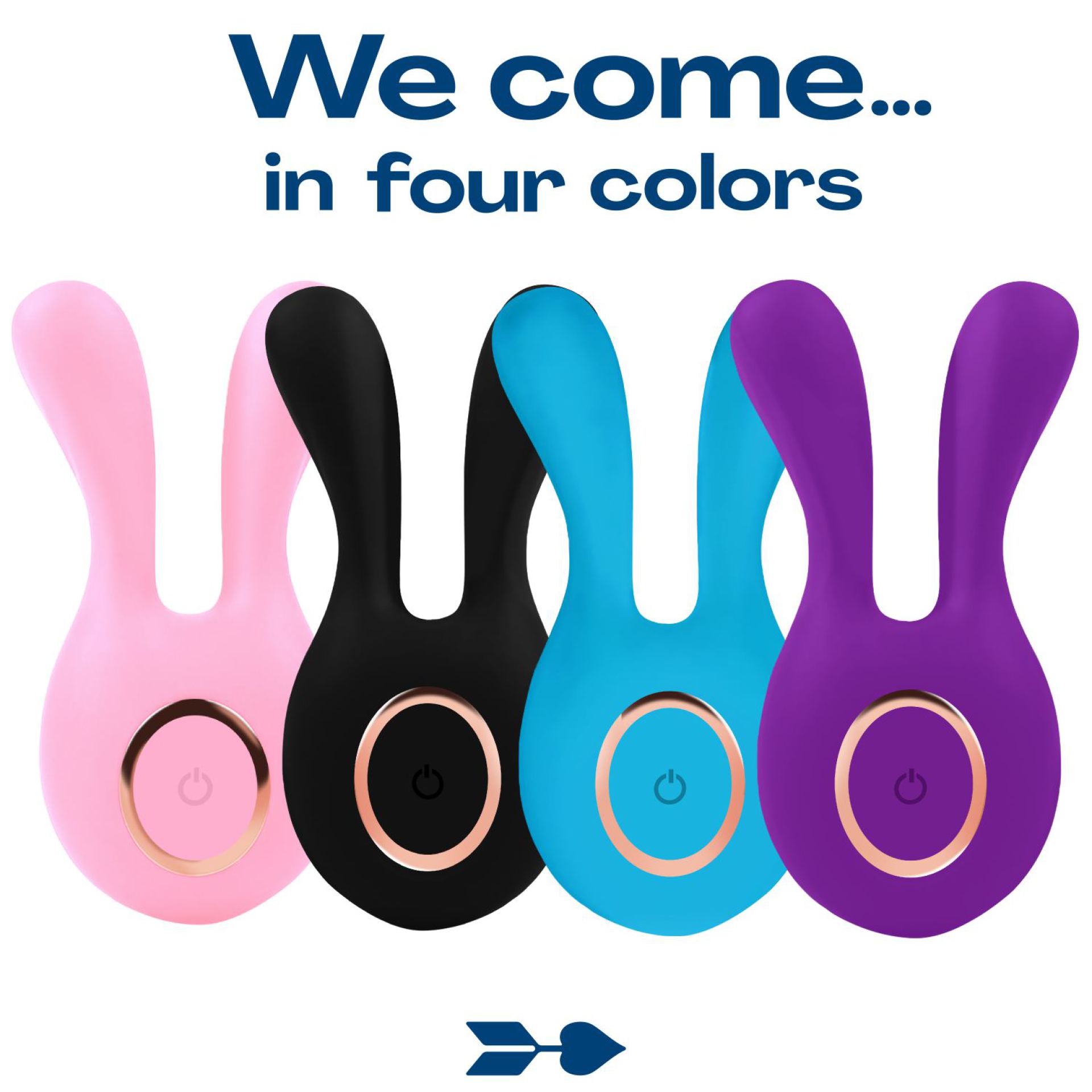 Mini rabbit vibrator blauw bestellen