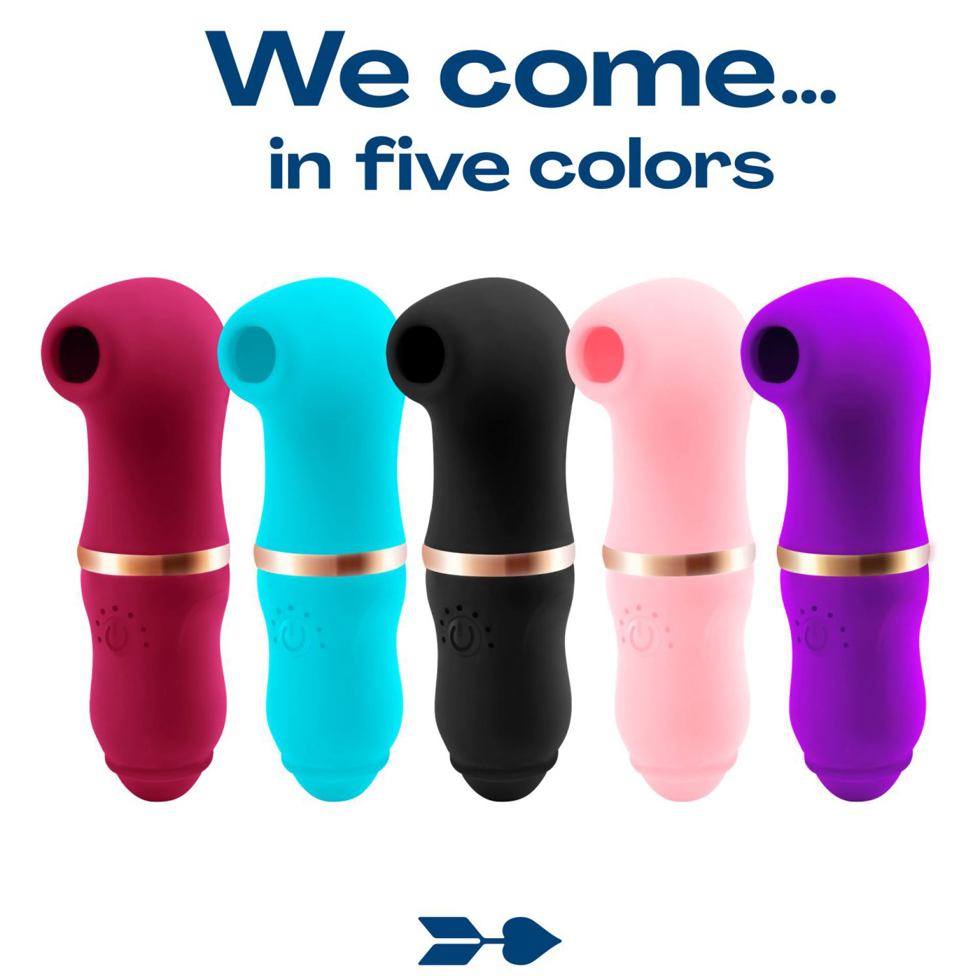 Luchtdruk vibrator 12,8cm blauw bestellen