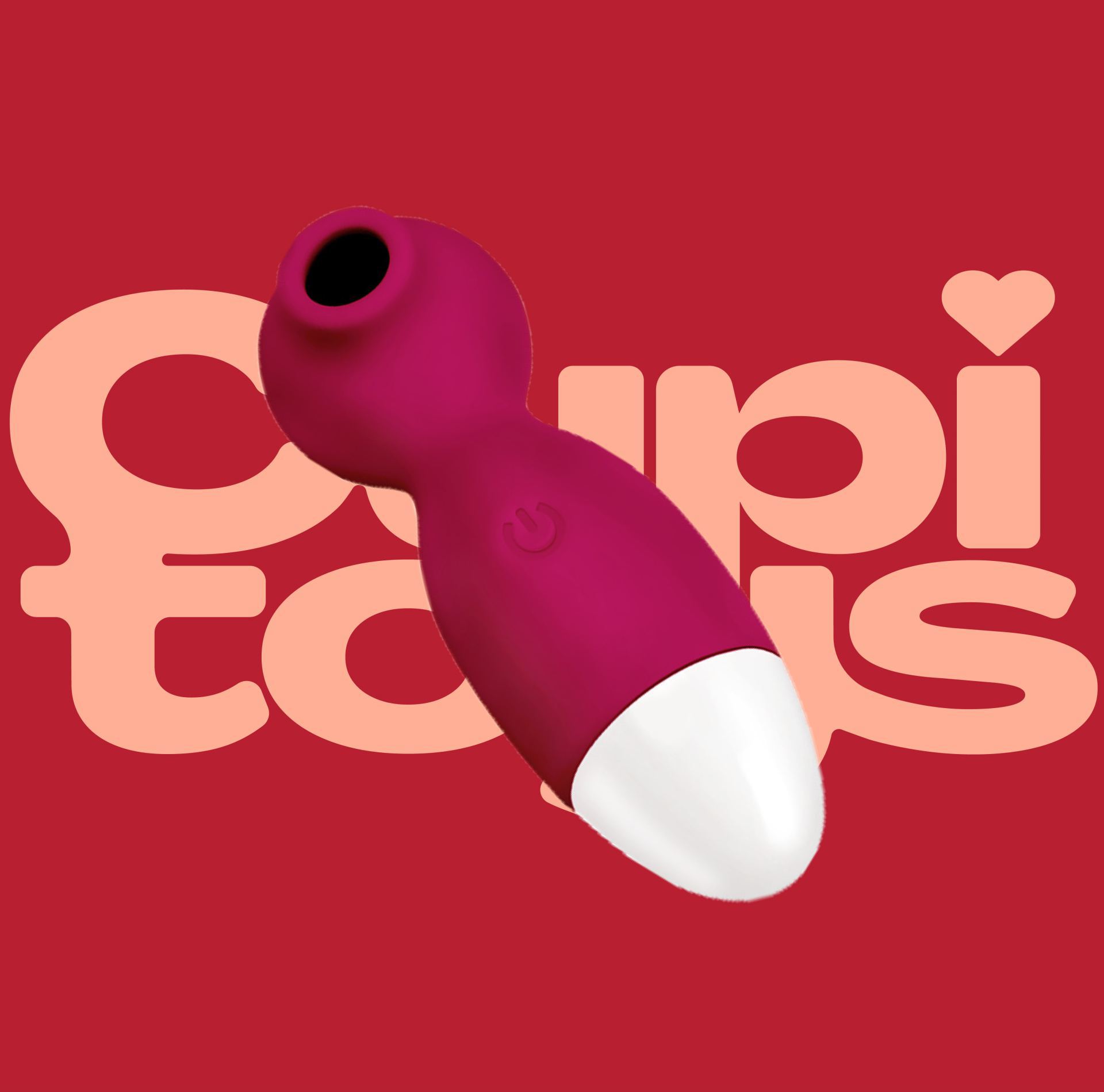 Luchtdruk vibrator klein 12,2cm rood online