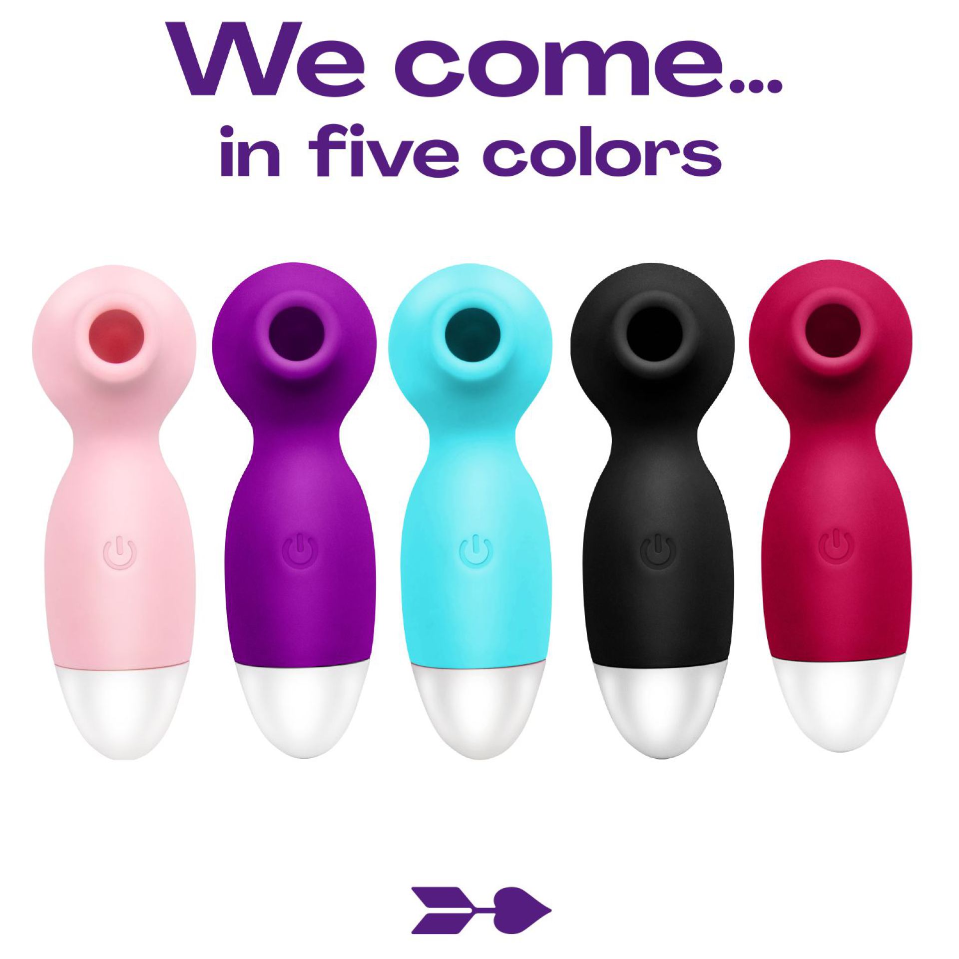 Luchtdruk vibrator 12,2cm paars bestellen