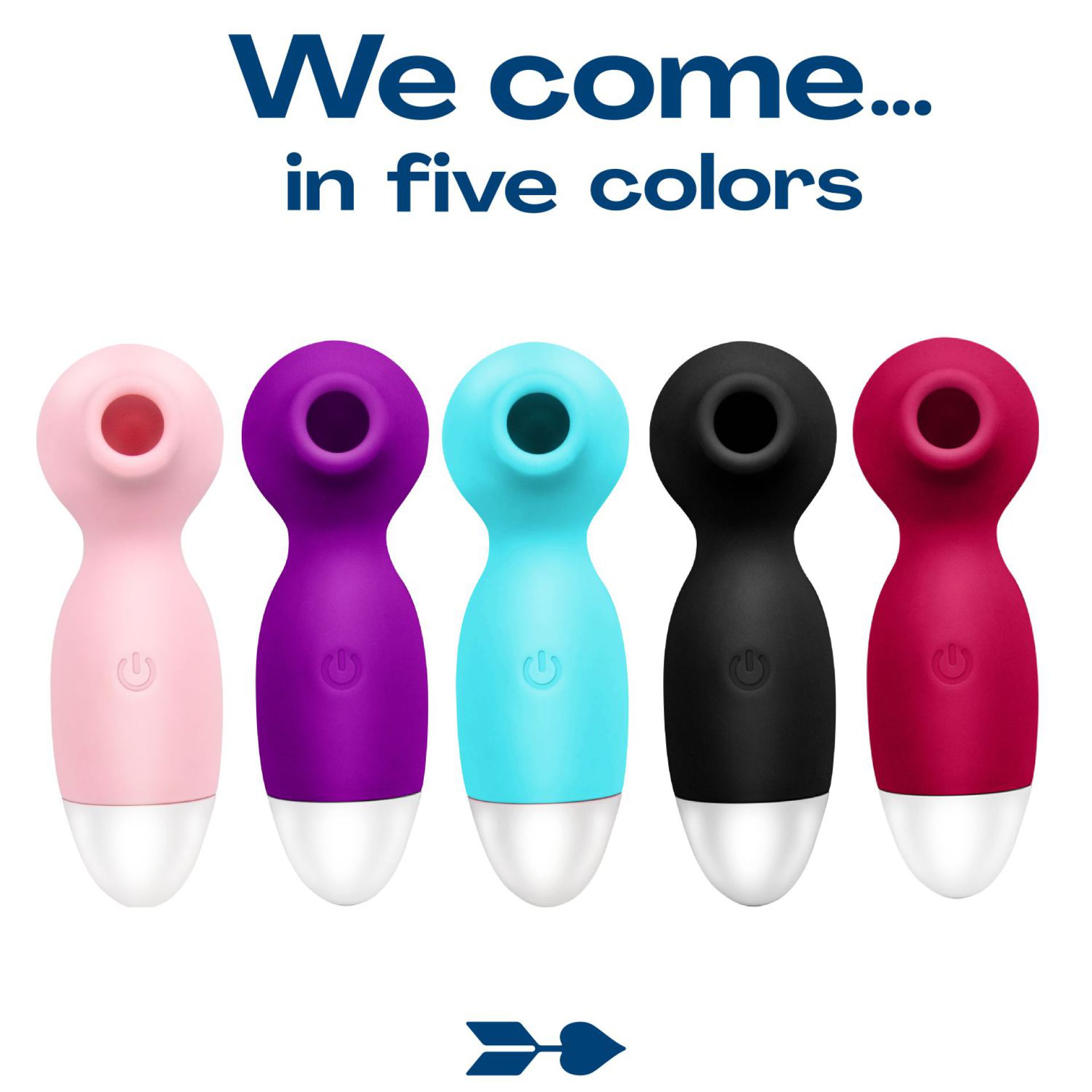 Luchtdruk vibrator 12,2cm blauw bestellen