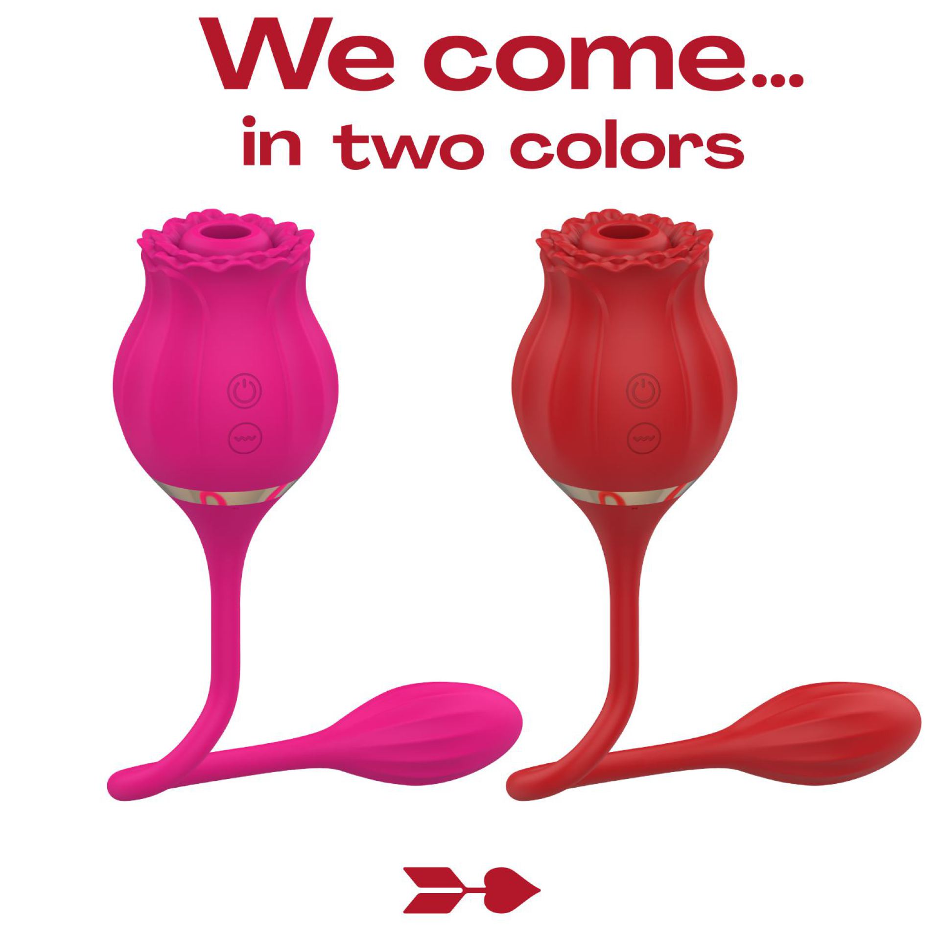 Luchtdruk vibrator roos ei rood kopen