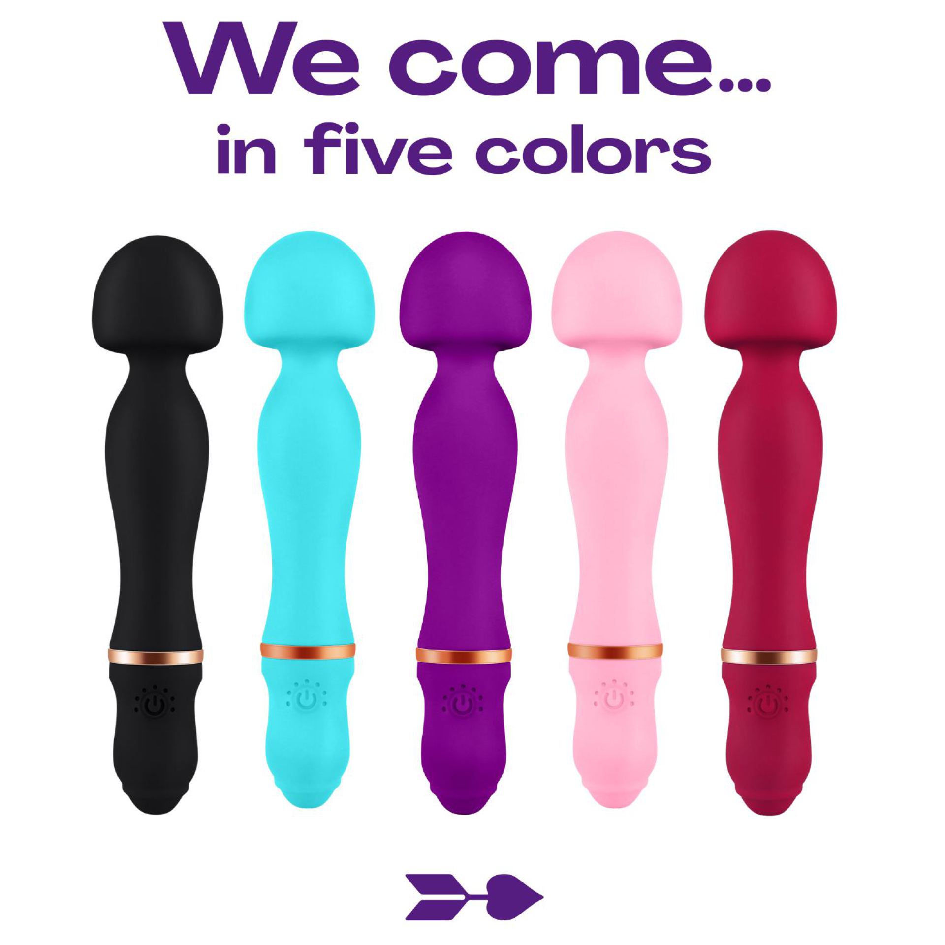 Wand vibrator 24cm paars goedkoop