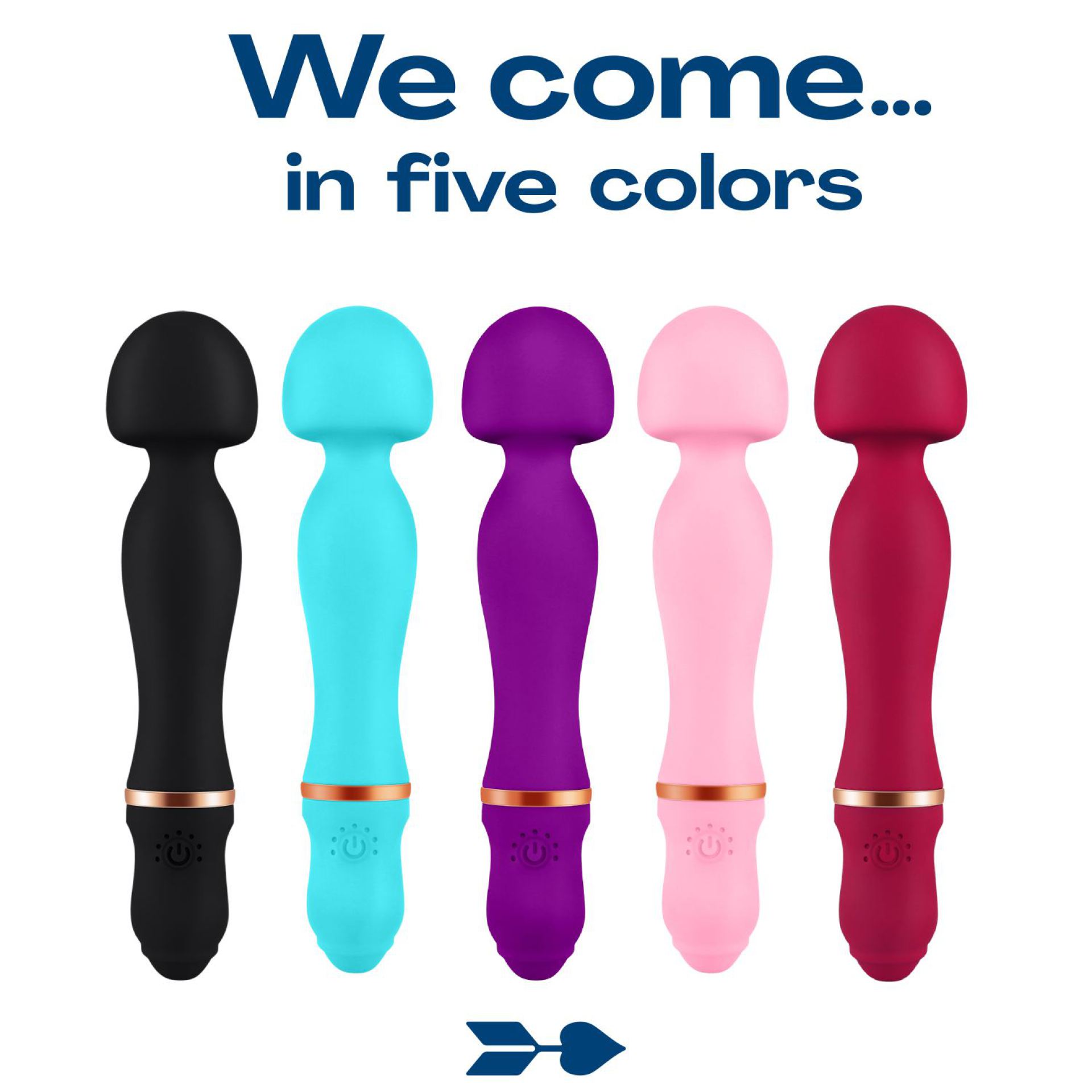 Wand vibrator blauw 24cm goedkoop