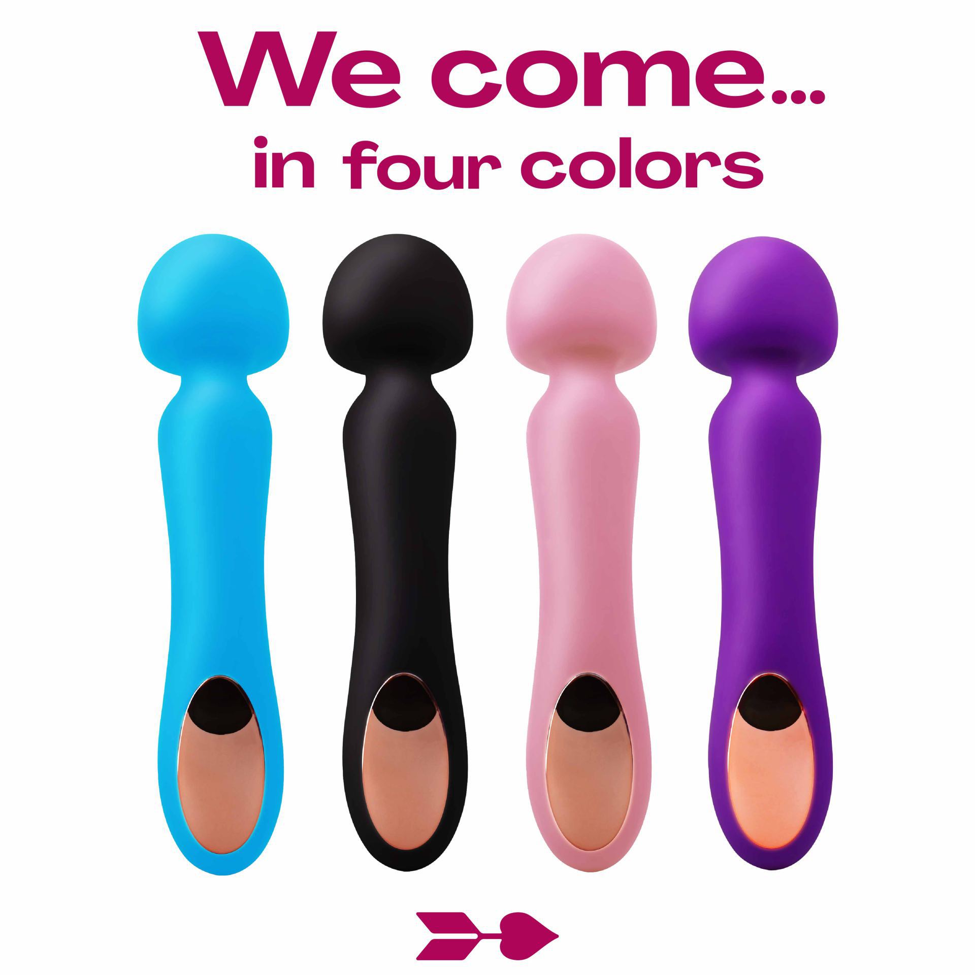 Wand vibrator 23,1cm lichtroze bestellen