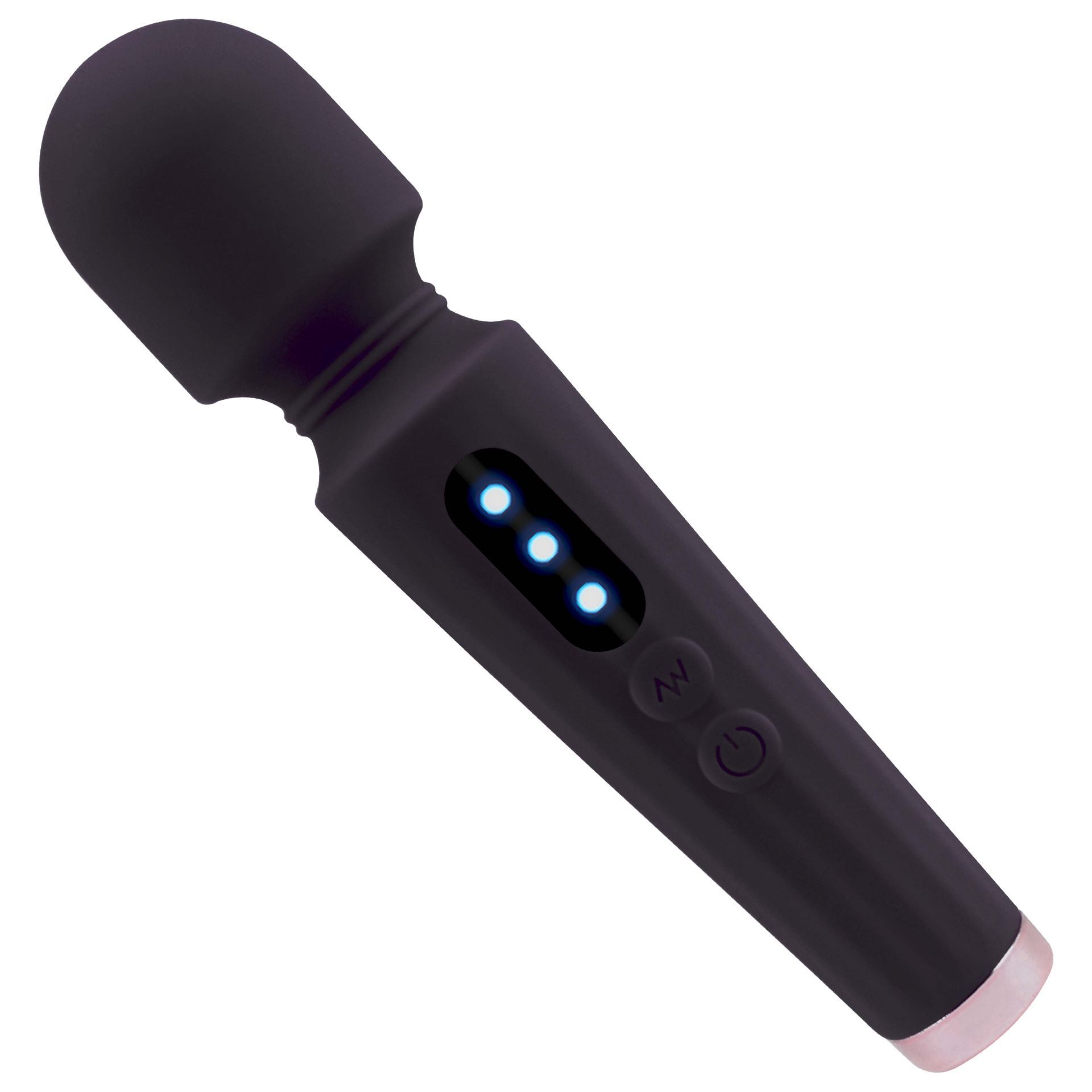 Wand vibrator groot 16,3cm zwart